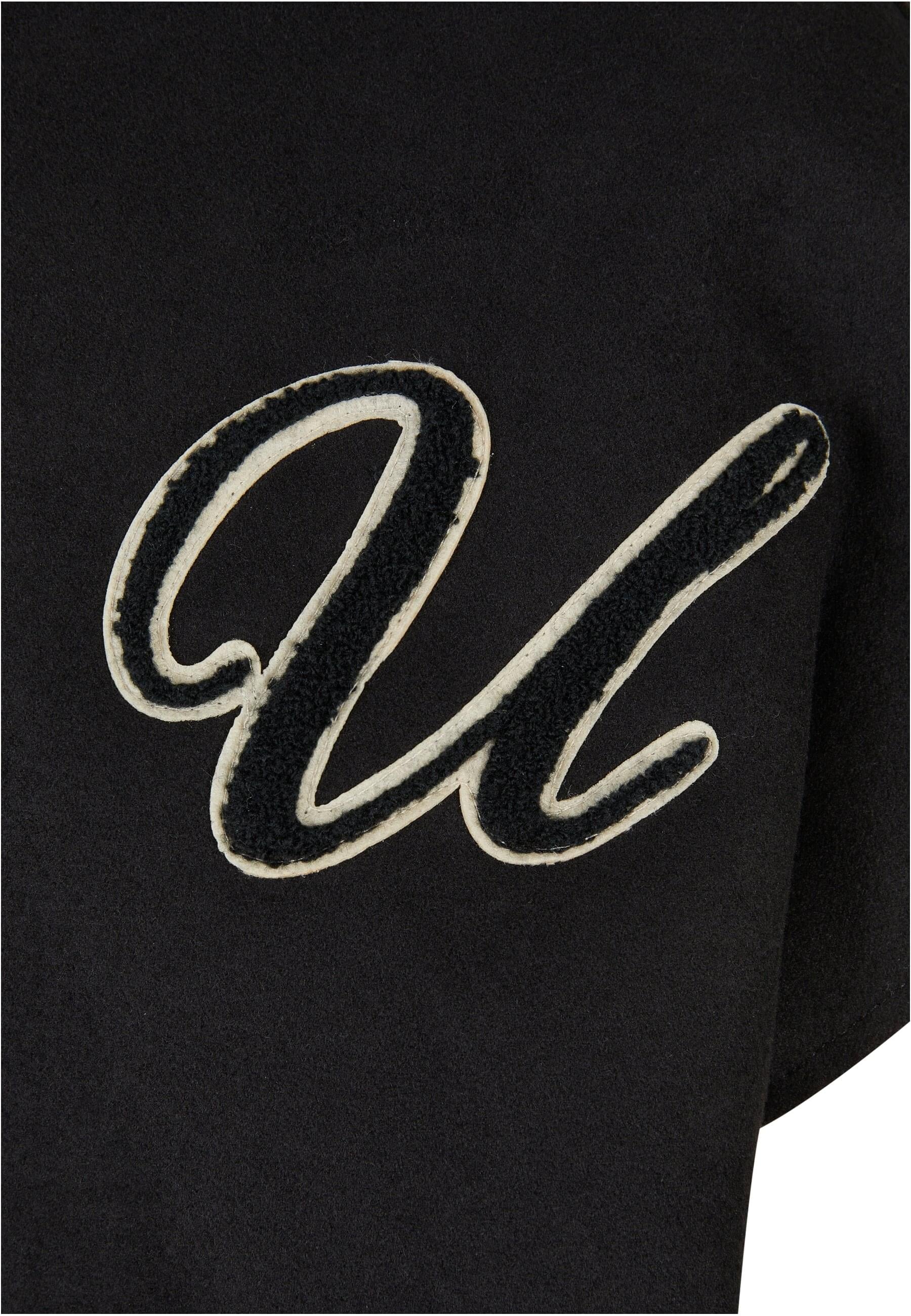 URBAN CLASSICS Collegejacke »Urban Classics Damen Ladies Oversized Big U College Jacket«, (1 St.), ohne Kapuze