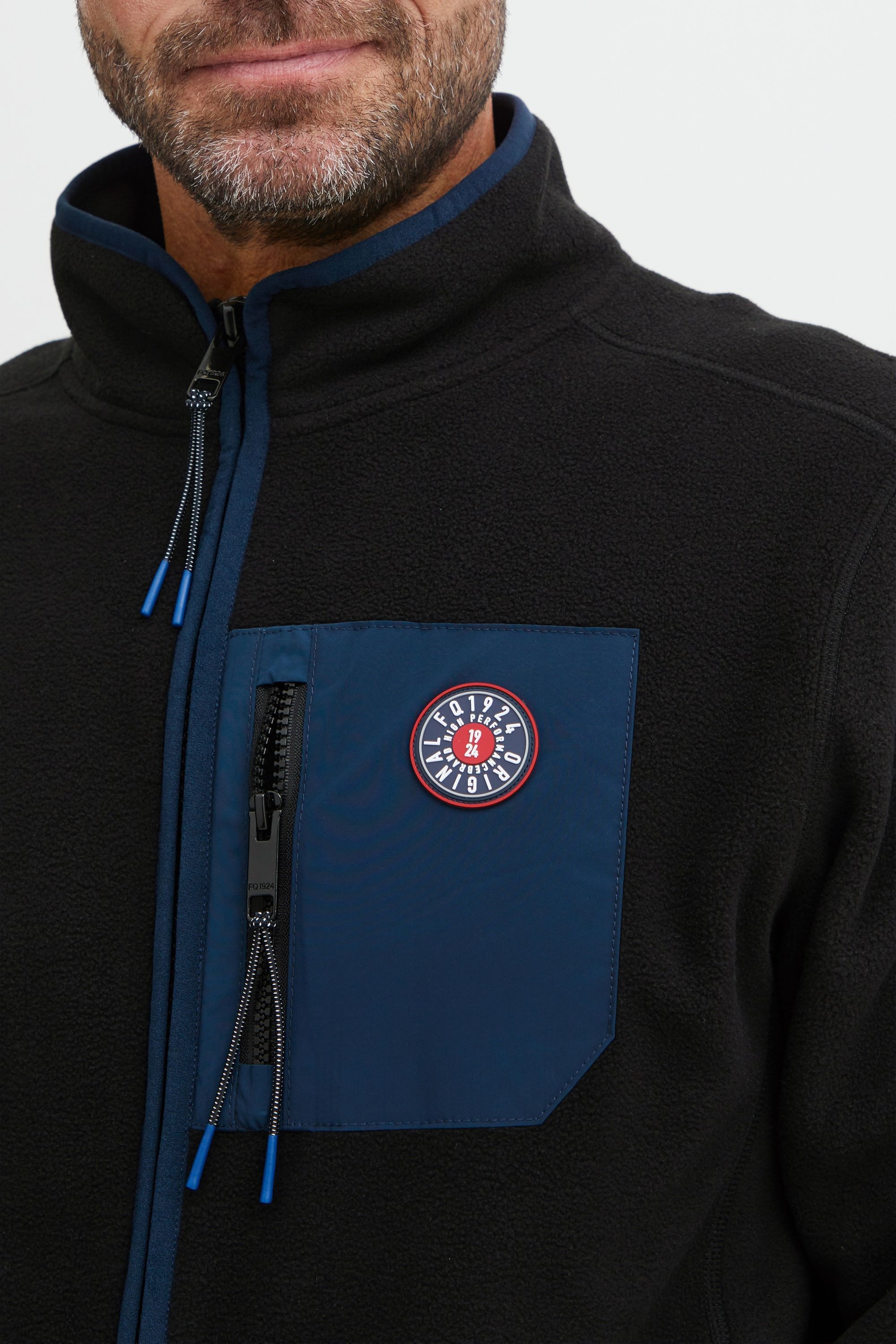 FQ1924 Fleecejacke »Fleecejacke FQLuis«, ohne Kapuze