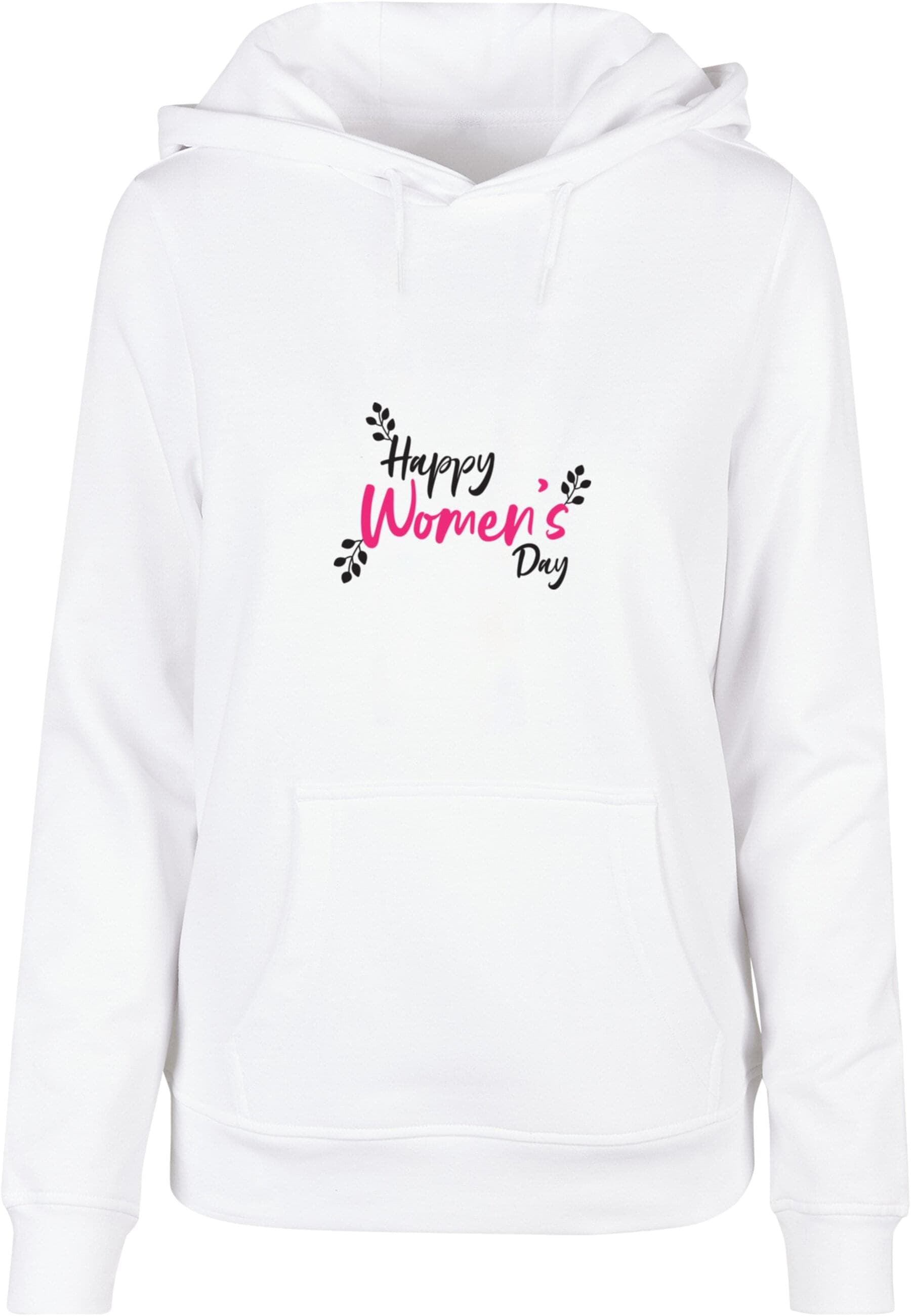 Merchcode Kapuzenpullover "Merchcode Damen Ladies WD - Happy Womens Day Bas günstig online kaufen