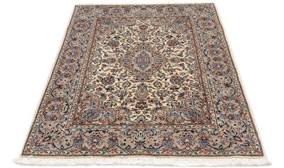 Orientteppich »Perser - Keshan - 147 x 98 cm - beige«, rechteckig