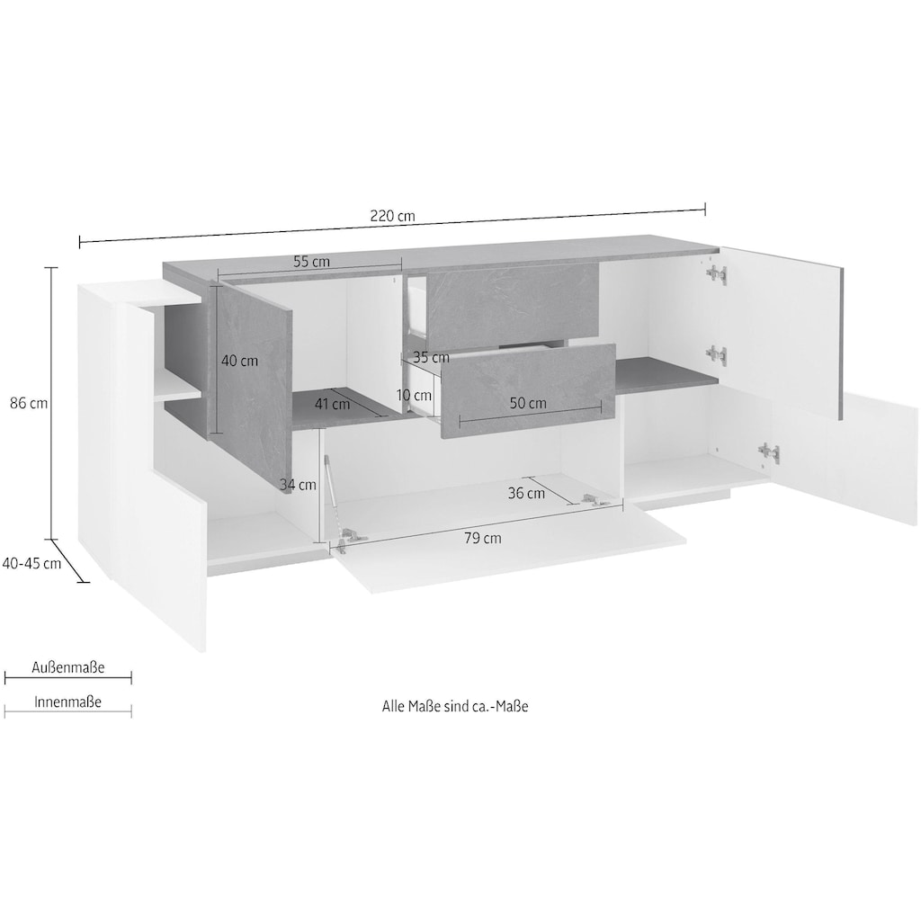 INOSIGN Sideboard »Coro«