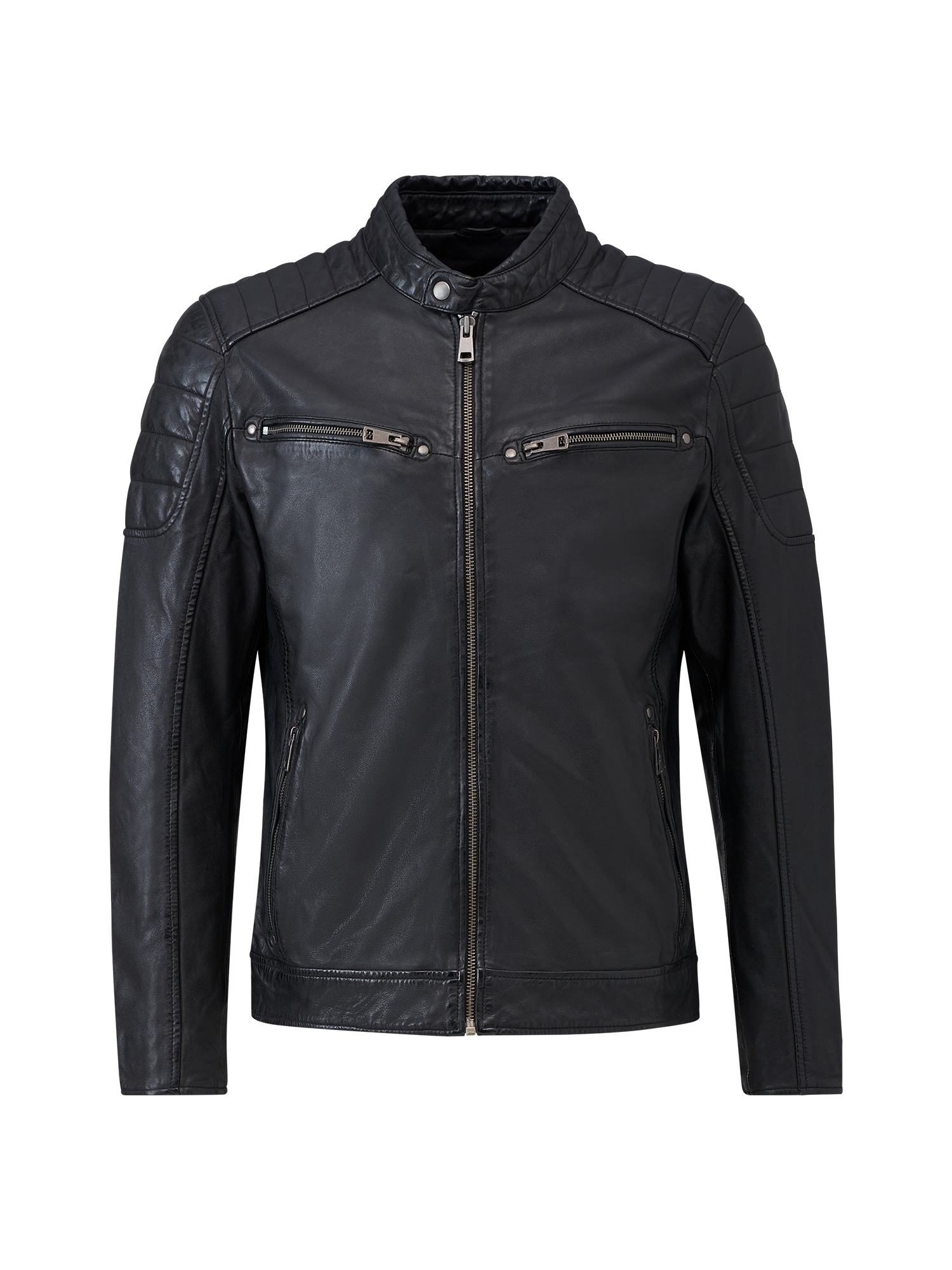 RICANO Bikerjacke "Lederjacke Gerard" Handgefertigt aus echtem Leder