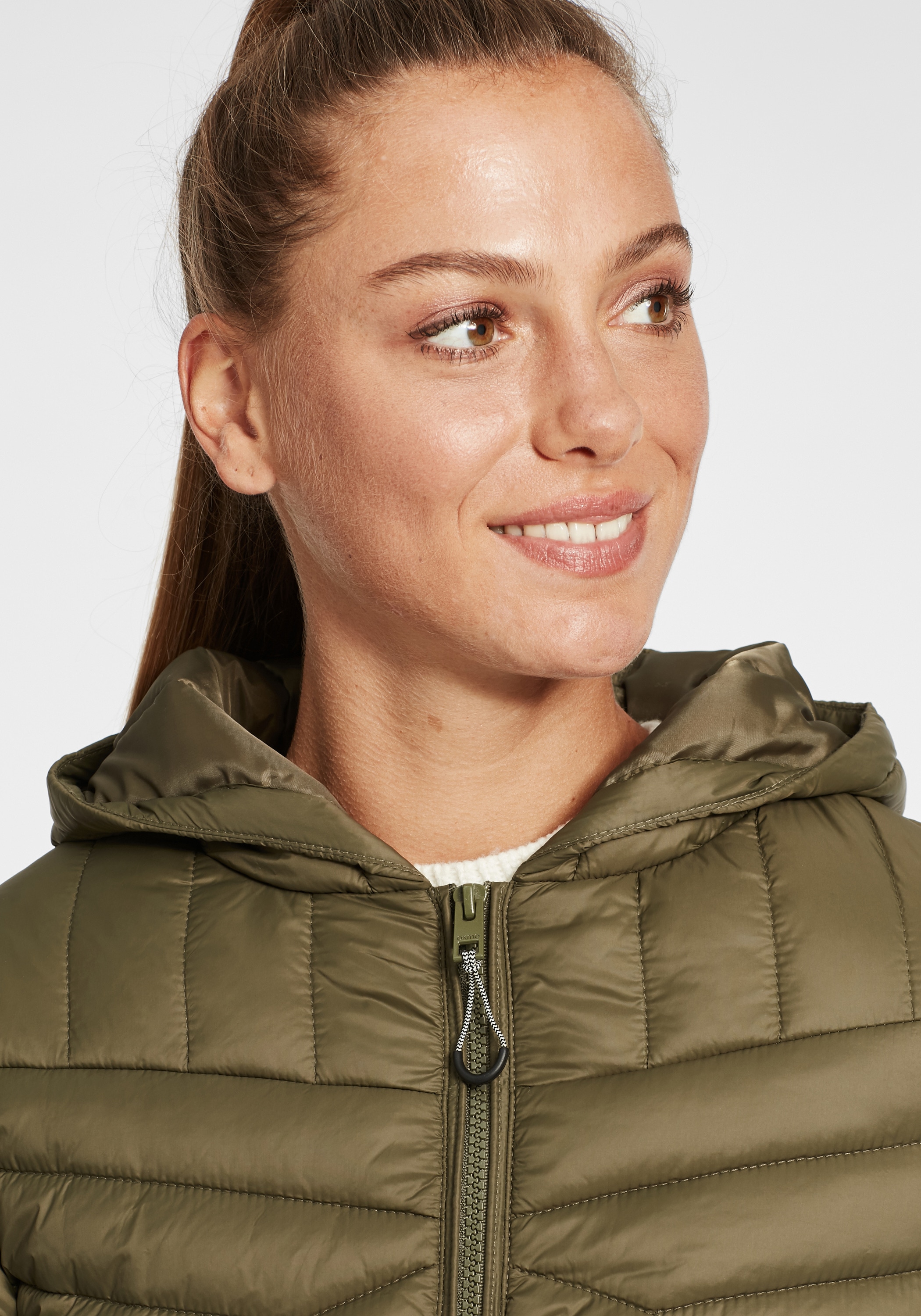 OXMO Steppjacke »Steppjacke OXQuella«, mit Kapuze