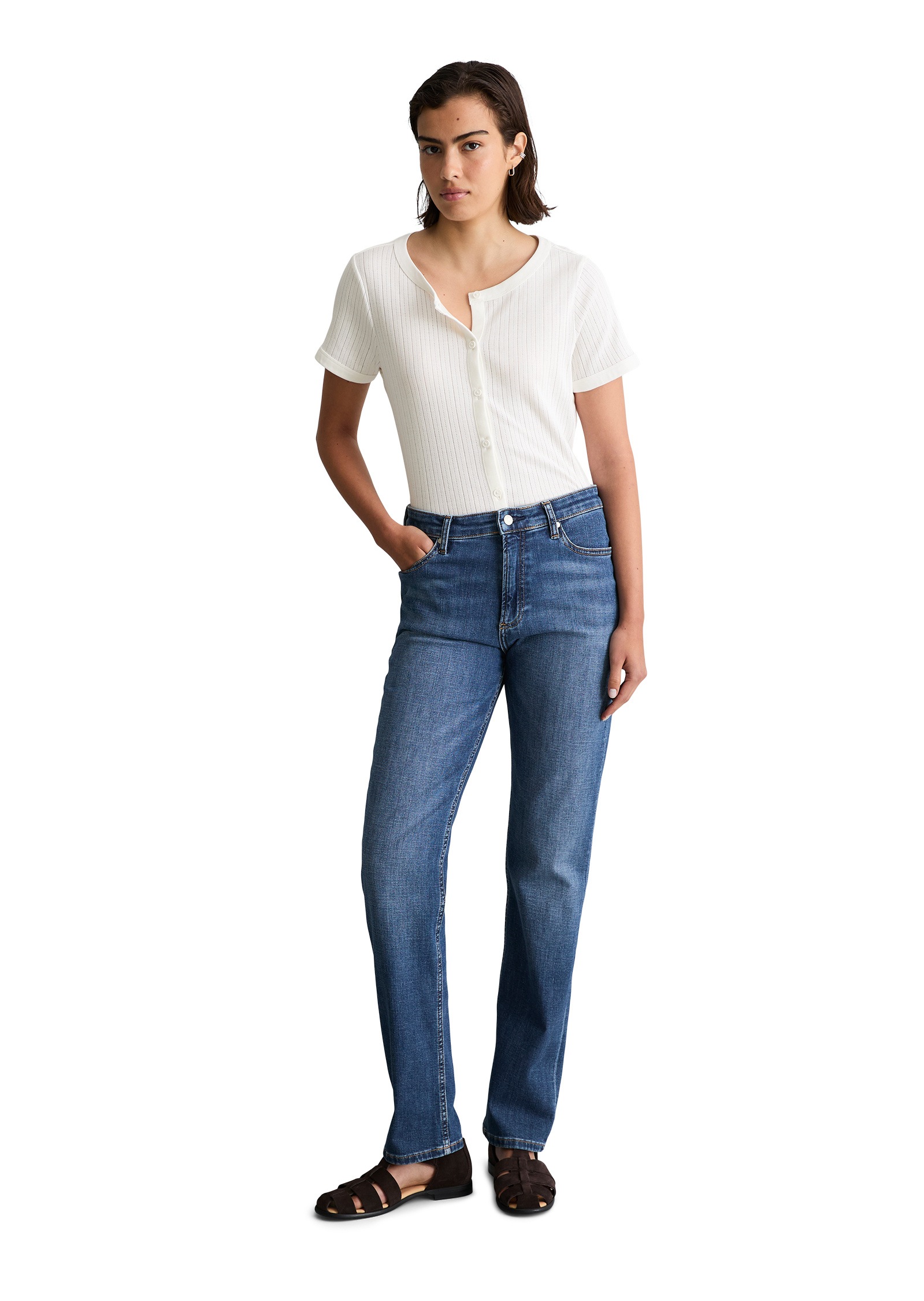 Marc O'Polo DENIM Regular-fit-Jeans »aus hochwertigem Baumwoll-Stretch«