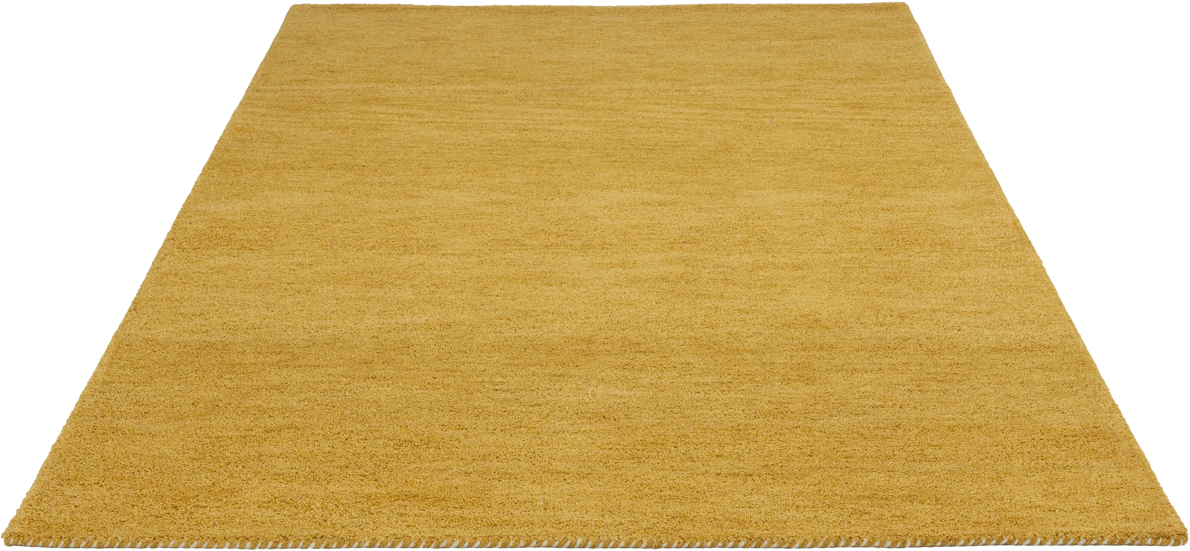 THEKO Wollteppich "Gabbeh Uni, Handgefertigt, meliert, auch als Läufer erhä günstig online kaufen