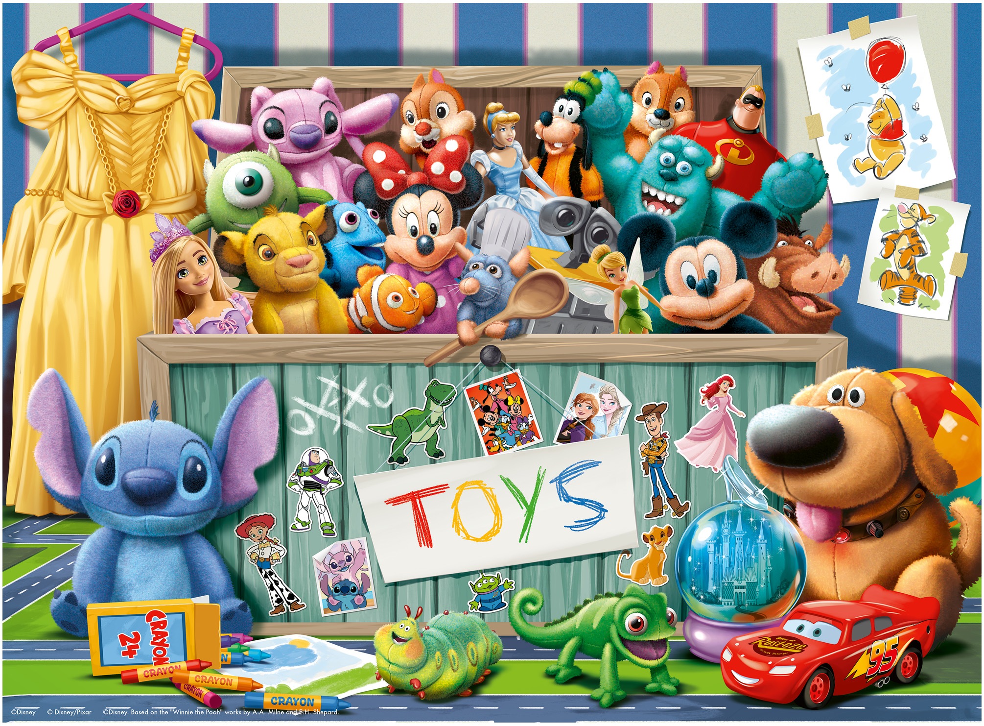 Ravensburger Puzzle »Disney Pixar Multicharacter« Made in Germany
