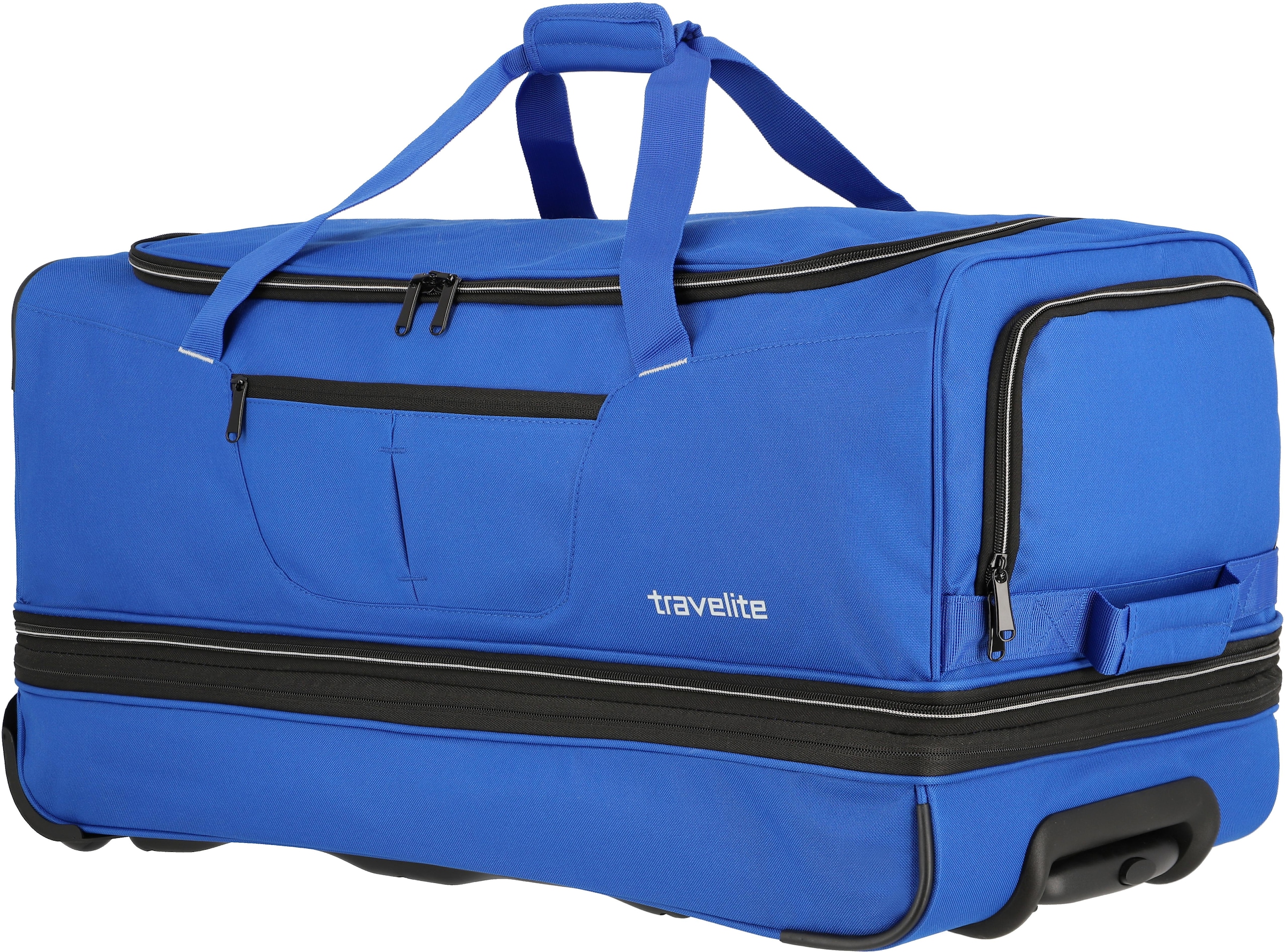 travelite Reisetasche »Basics, 70 cm, royal blau«, mit Volumenerweiterung  online kaufen | BAUR