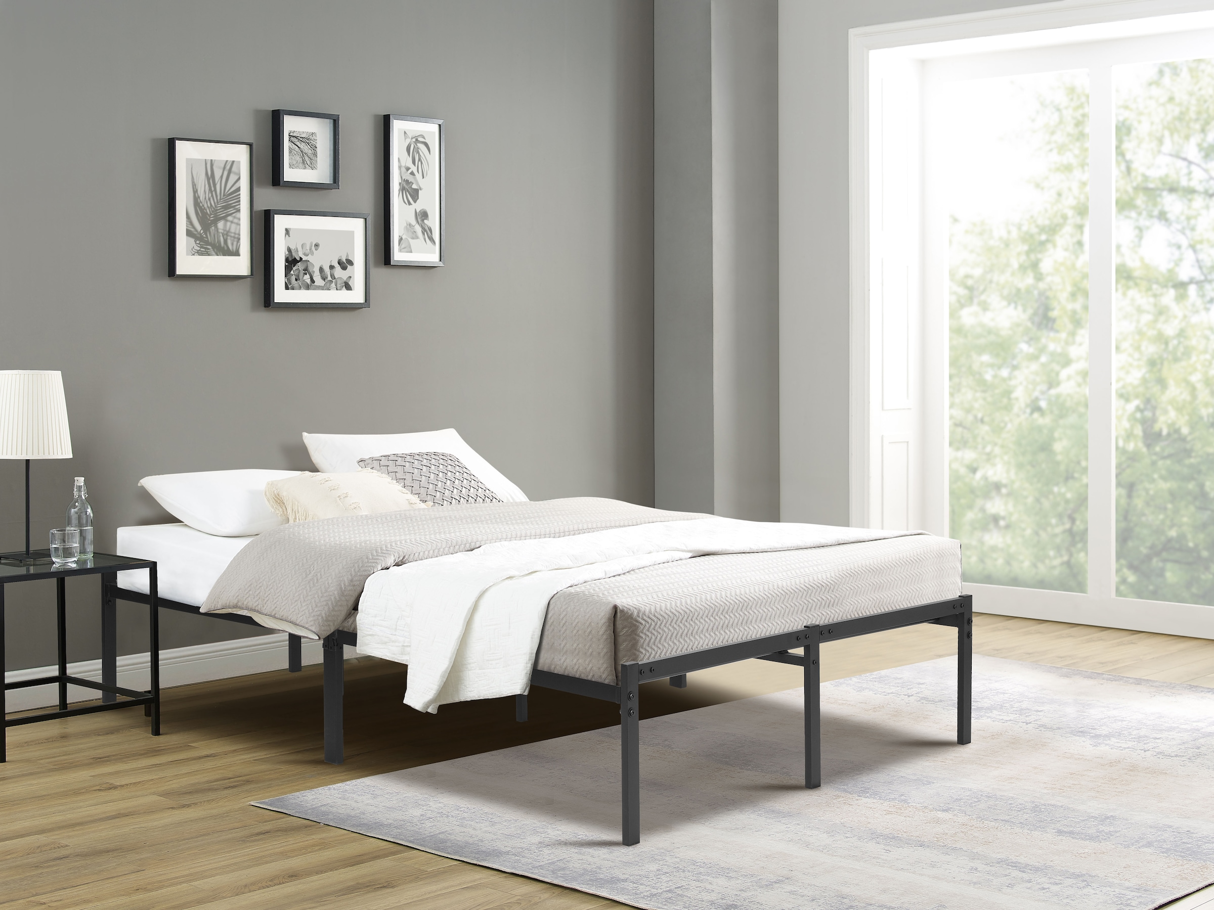 INOSIGN Metallbett "LIST Bett Bettgestell Bettrahmen Einzelbett Doppelbett" günstig online kaufen