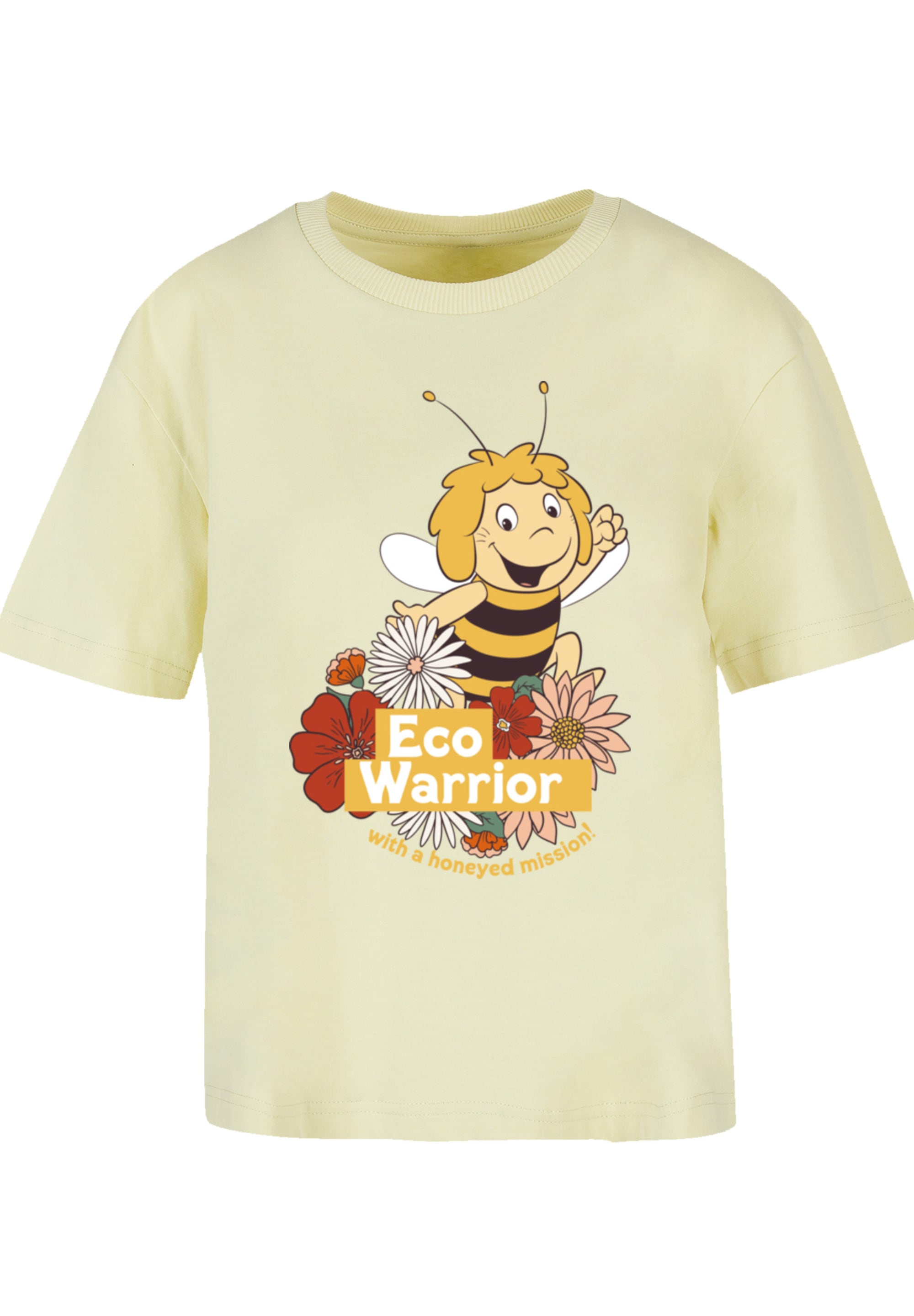 F4NT4STIC T-Shirt »Die Biene Maja Eco Warrior Heroes of Childhood«, Nostalgie, Retro, Heroes of Childhood