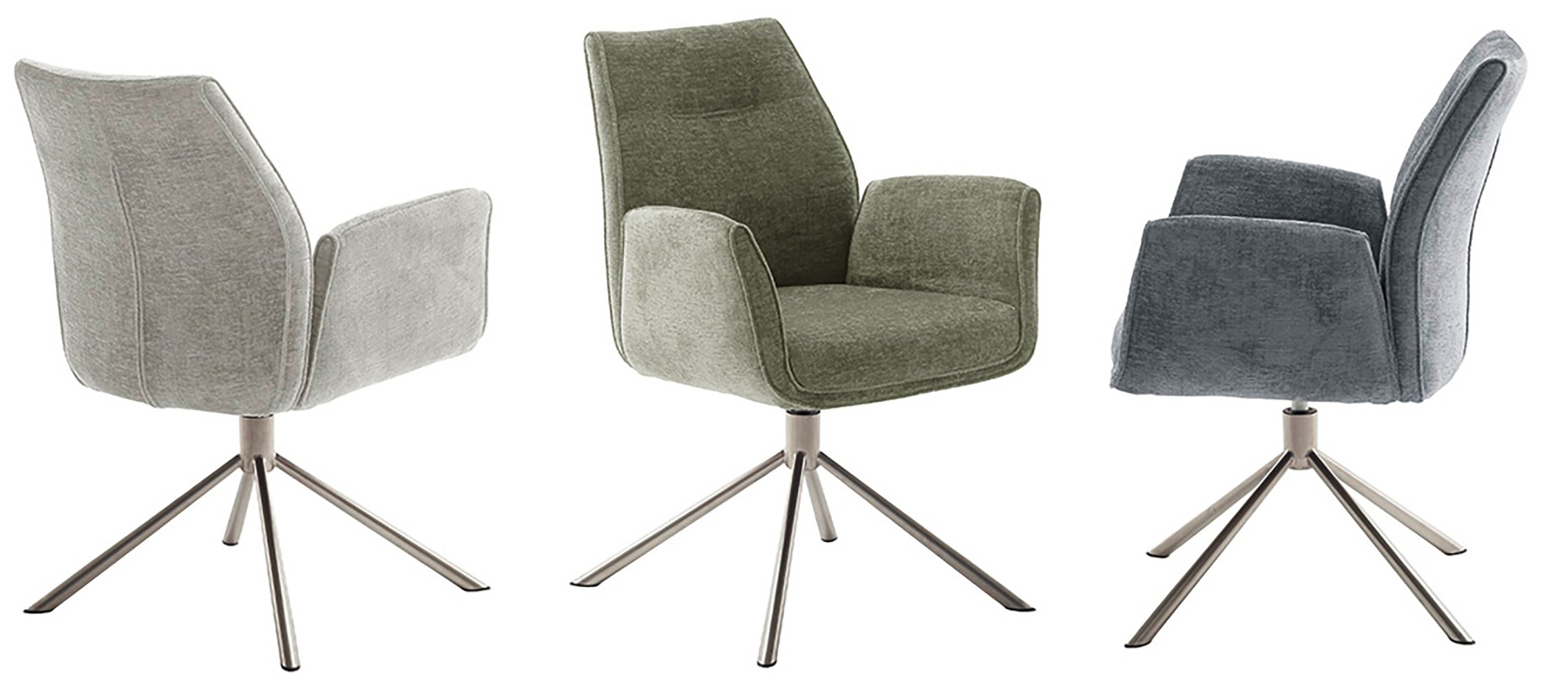 MCA furniture Esszimmerstuhl "DIVERIA" () (2er-Set) 4-Fuss-Stuhl,drehbar 36 günstig online kaufen