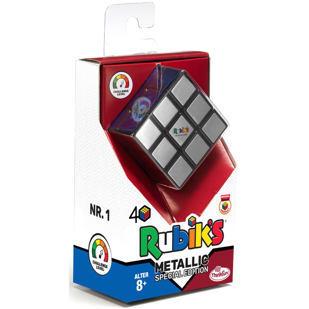 Thinkfun® Spiel »Rubik's Cube - Metallic«