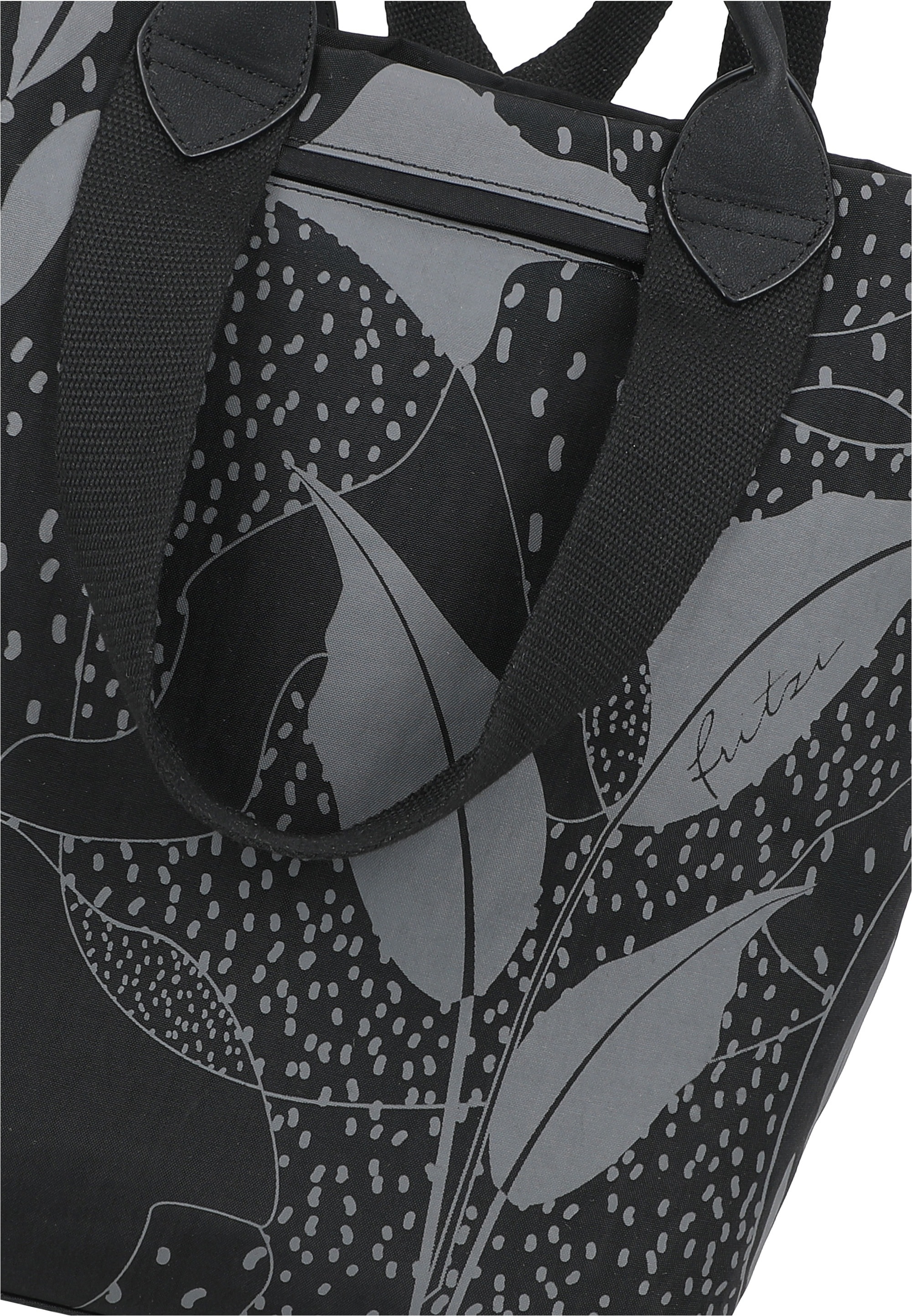 Fritzi aus Preußen Cityrucksack »Leaves Lighty«, aus robustem Nylon