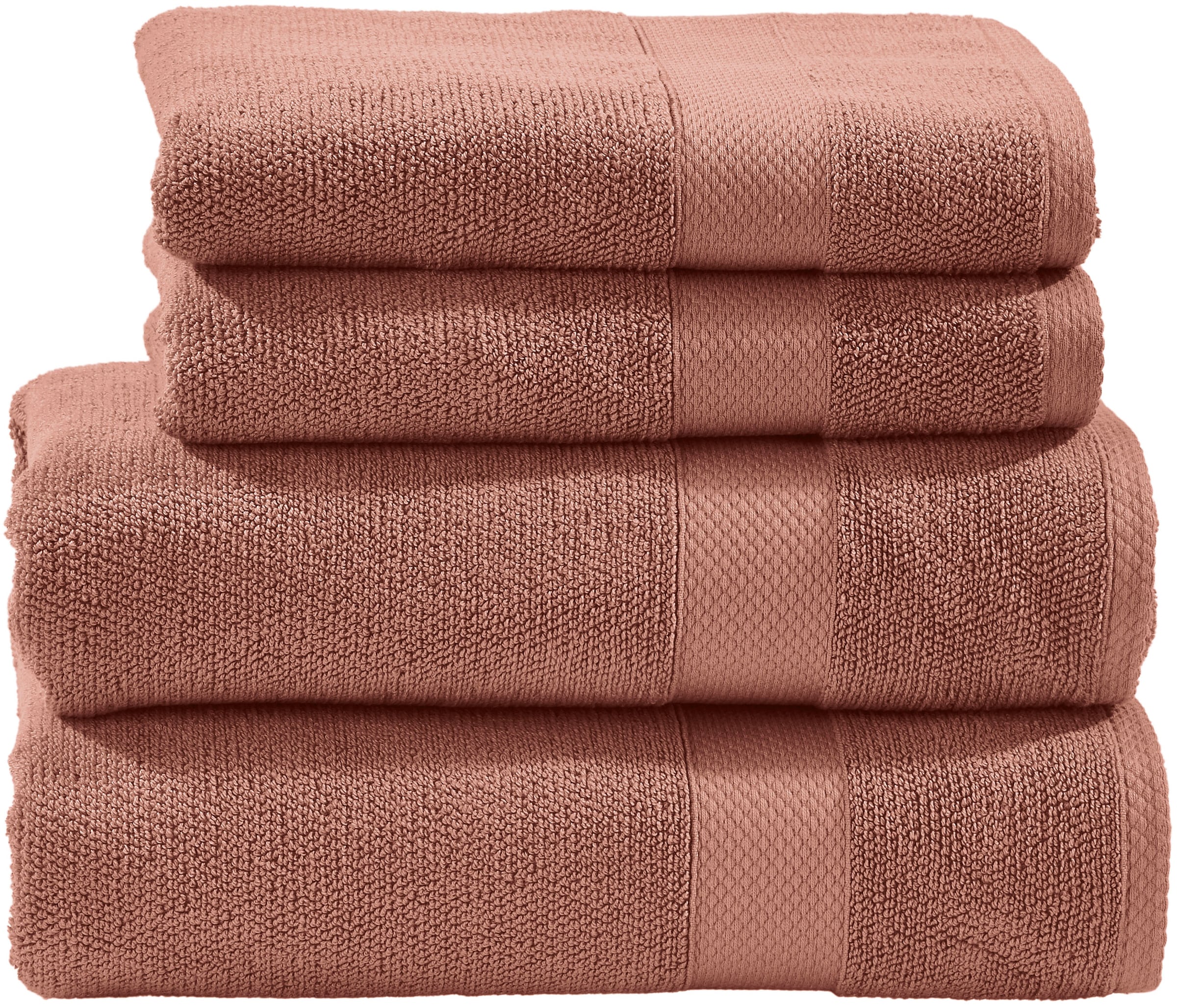 done. Handtuch Set "Deluxe" Hotelqualität aus hochwertigem Zwirnfrottier günstig online kaufen