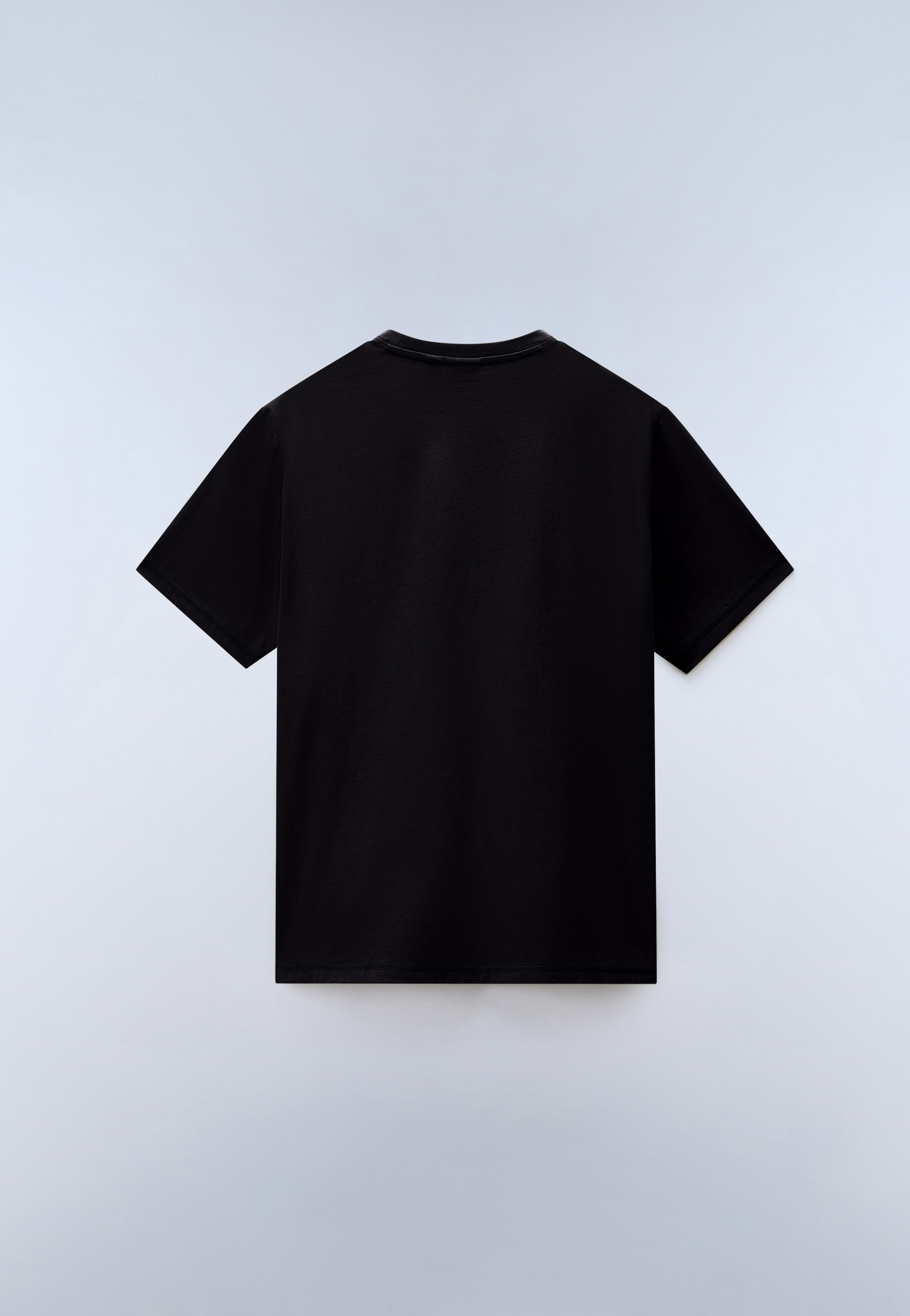 Napapijri T-Shirt »S-FLAG TIKI SS BLACK BEAUTY« mit Rundhalsausschnitt, T-Shirt-Schnitt, aus Baumwolle, normale Länge