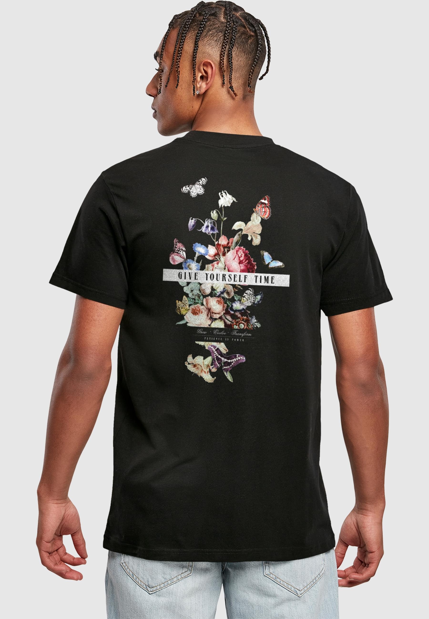 MisterTee T-Shirt »MisterTee Herren Give Yourself Time Tee«, (1 tlg.)