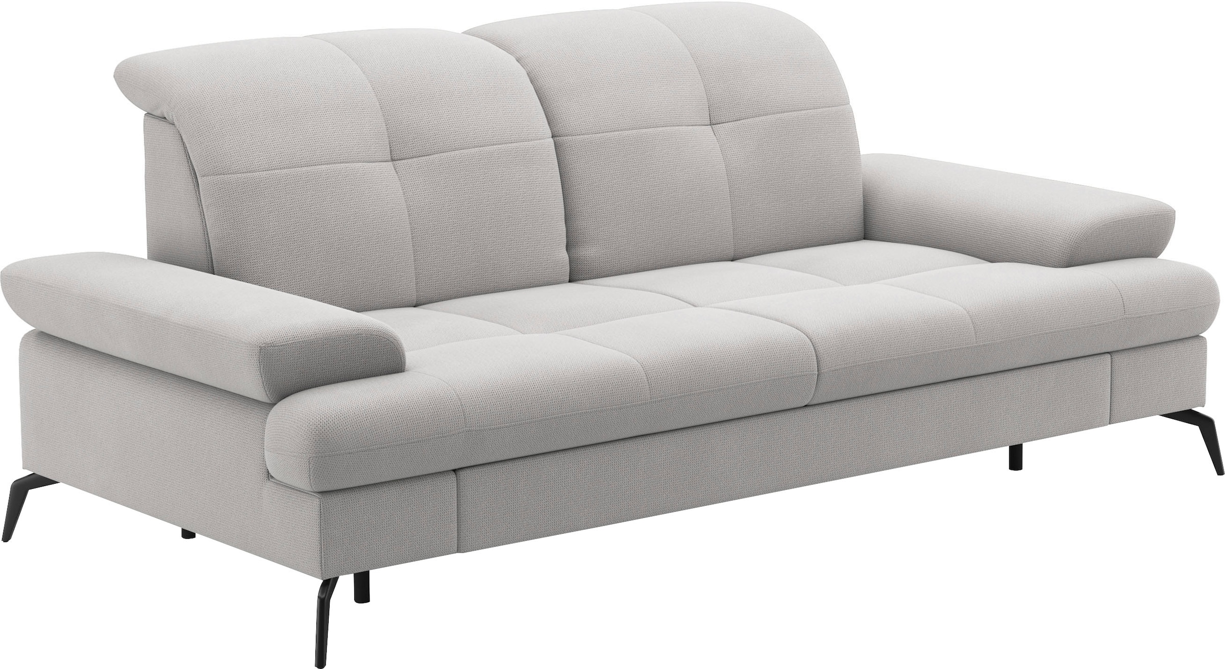 sit&more 2,5-Sitzer »Amica, inkl. Sitztiefenverstellung und Armteilverstellung«, wahlweise mit Kopfteilverstellung und Bettfunktion