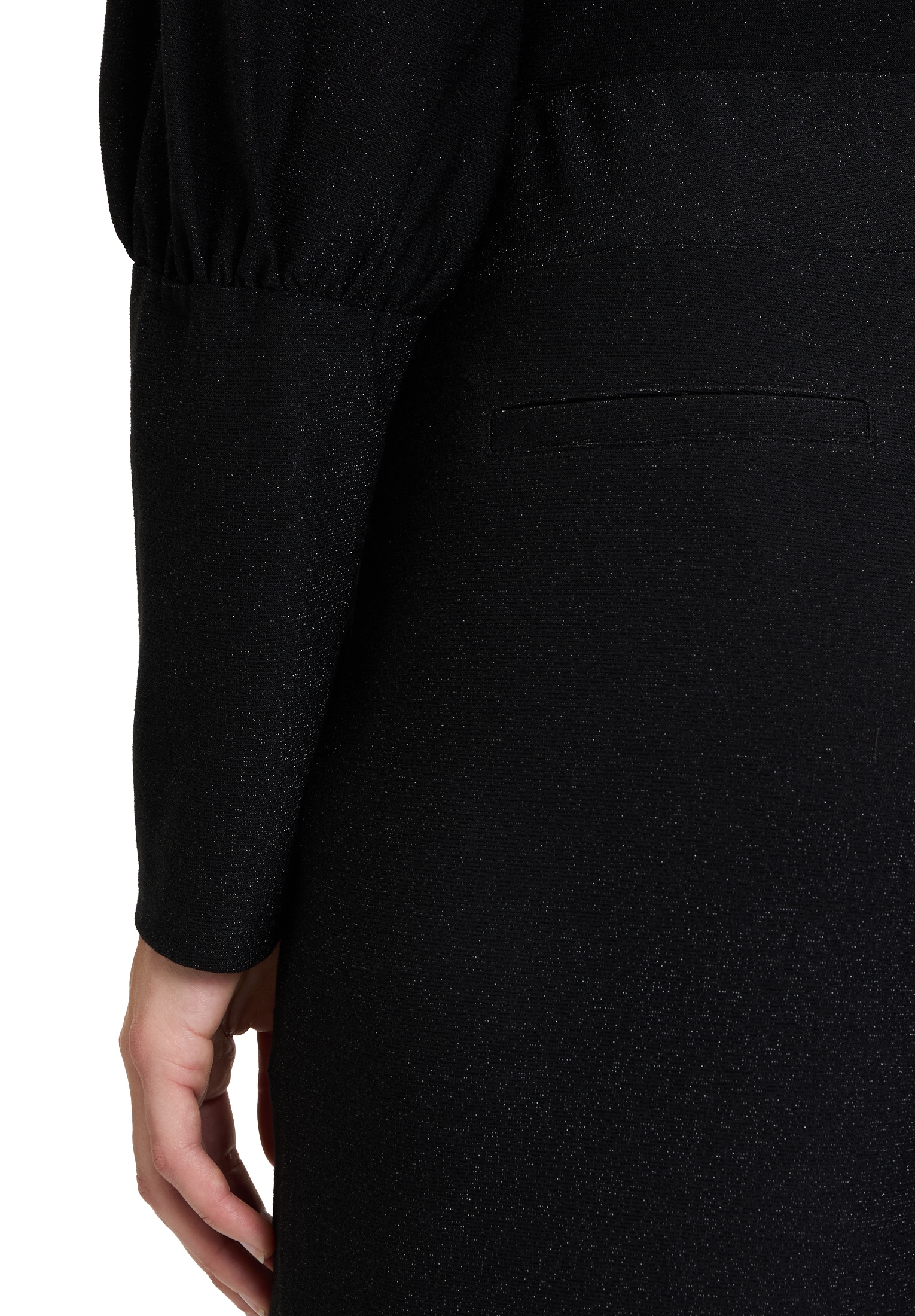 Vera Mont Stoffhose »Vera Mont Damen Modern fit Hose mit weitem Bein«, Glitzer