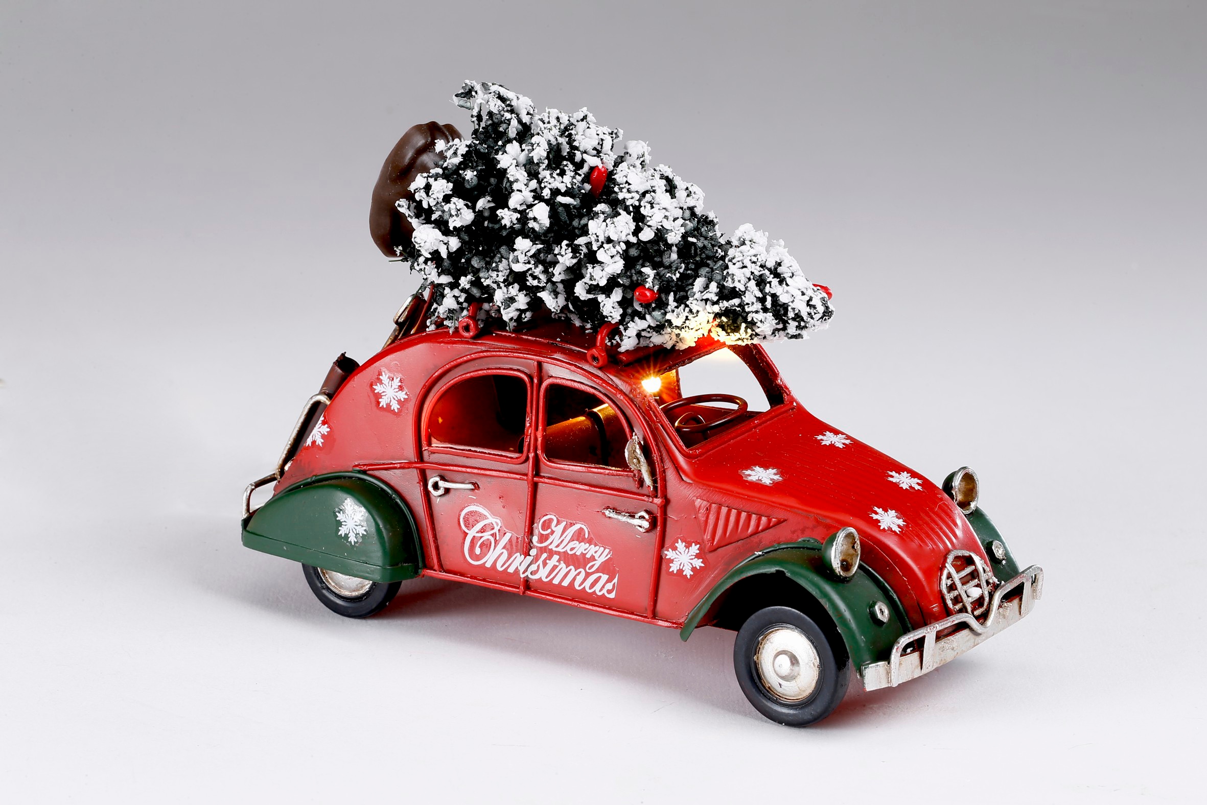 CHRISTMAS GOODS by Inge Weihnachtsfigur "Weihnachtsauto mit Baum", Höhe ca. günstig online kaufen