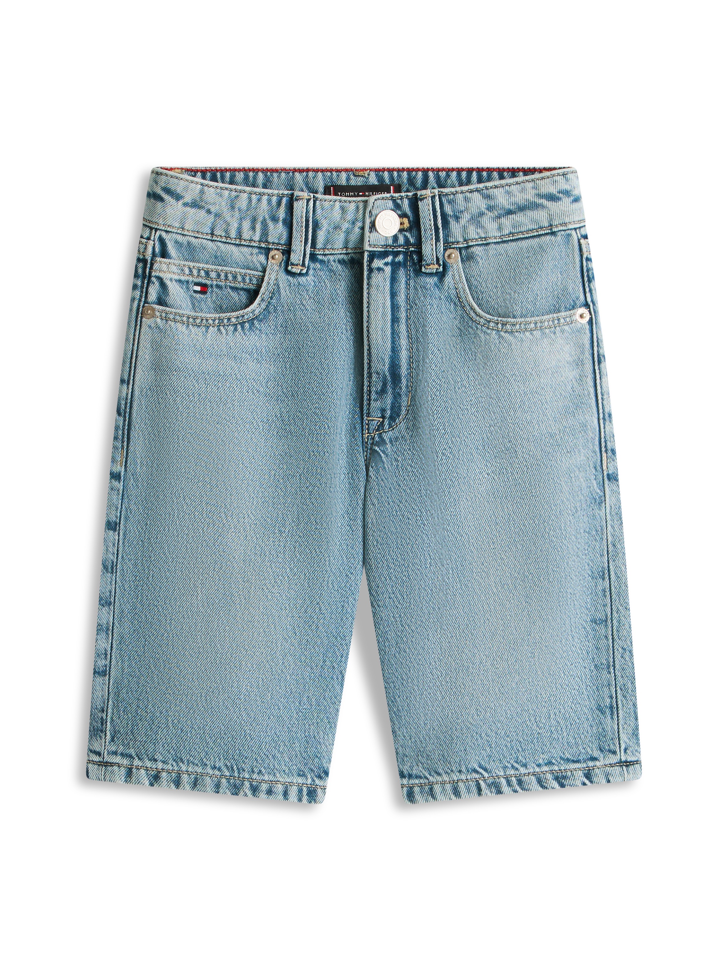 Tommy Hilfiger Short en Jean Straight Denim Fille 4