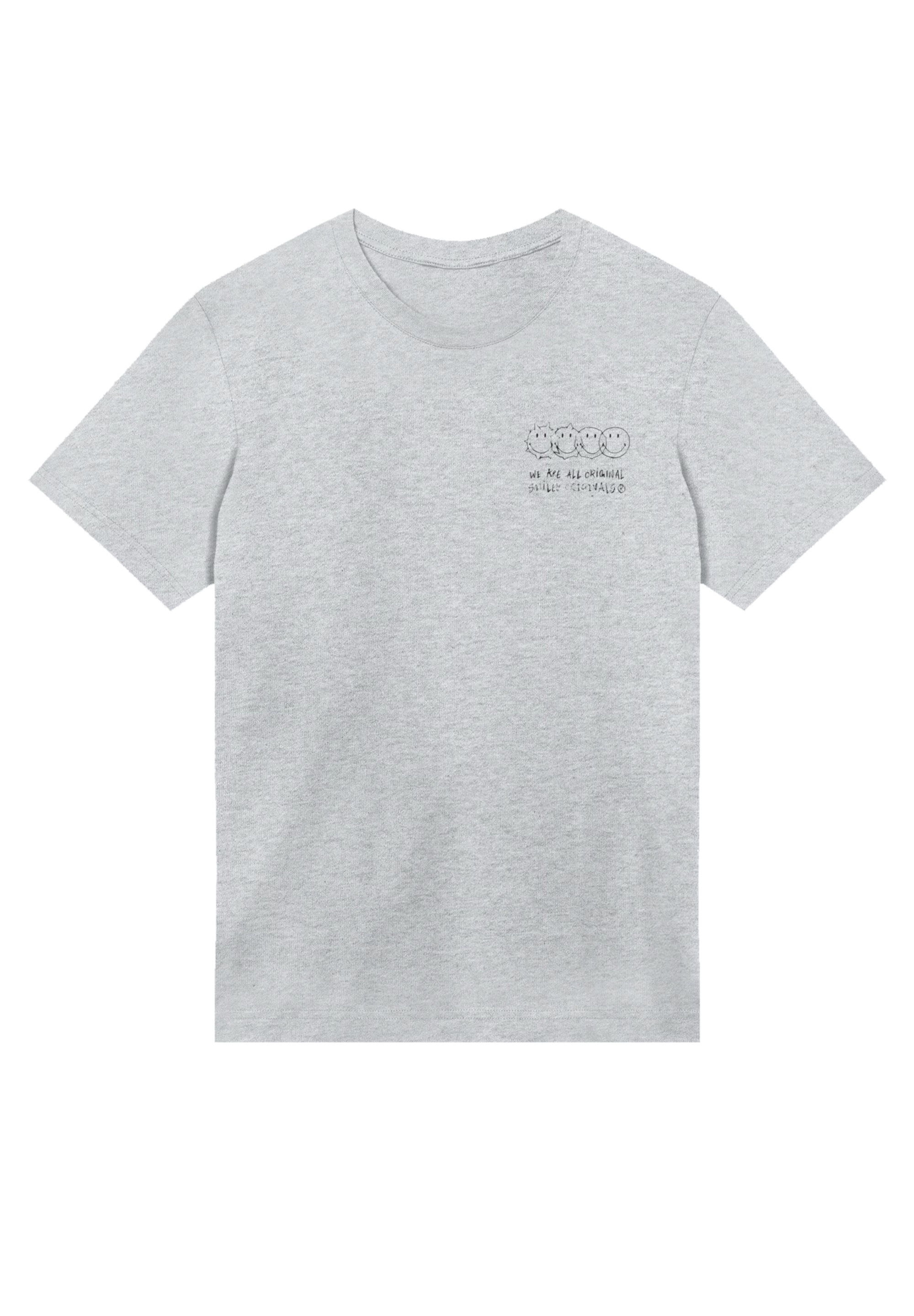 F4NT4STIC T-Shirt »Smiley Originals We Are All Original Unique«, Premium Qualität