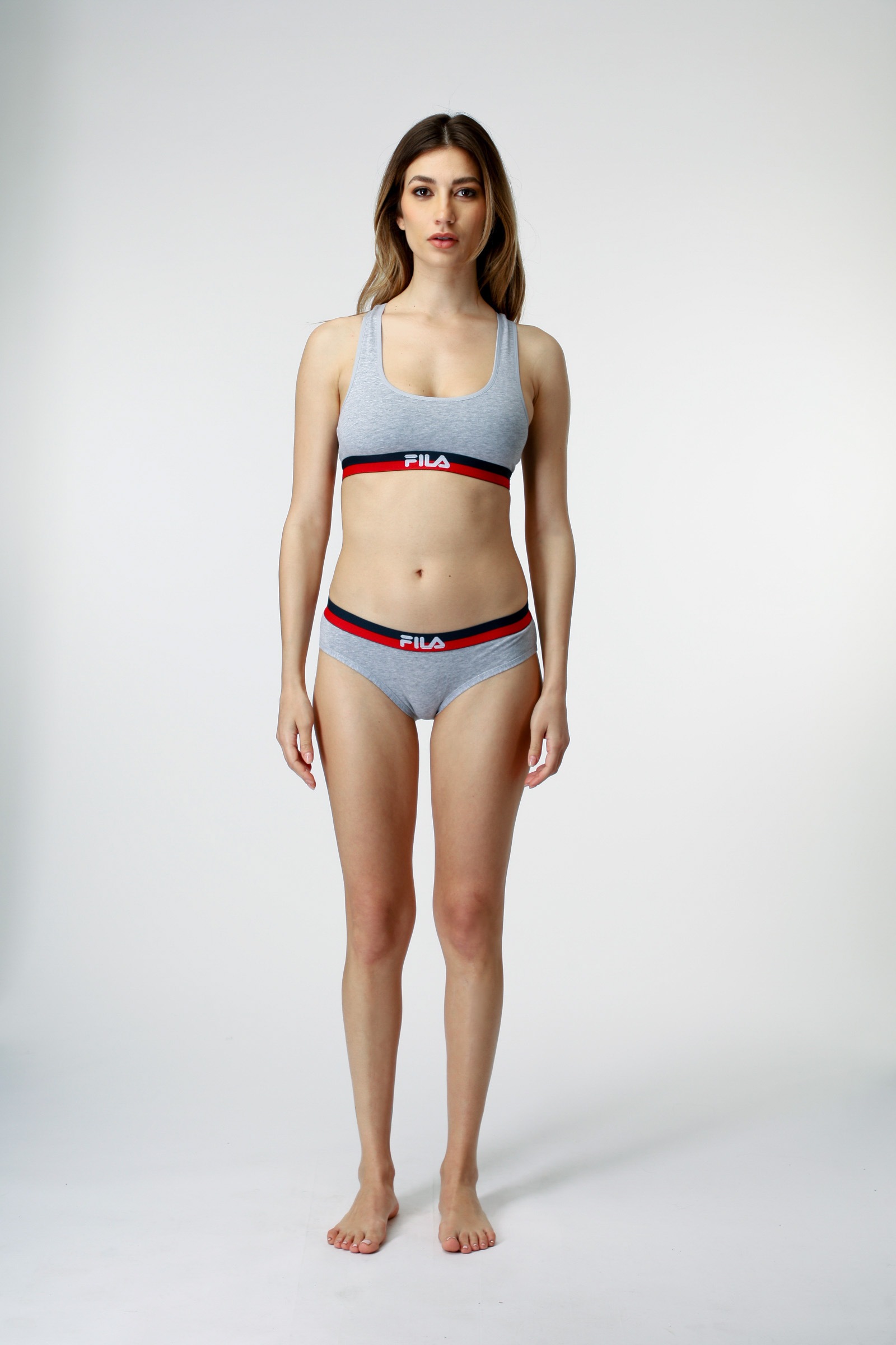 Fila Bustier, mit elastischem Unterbrustband mit Logoschriftzug