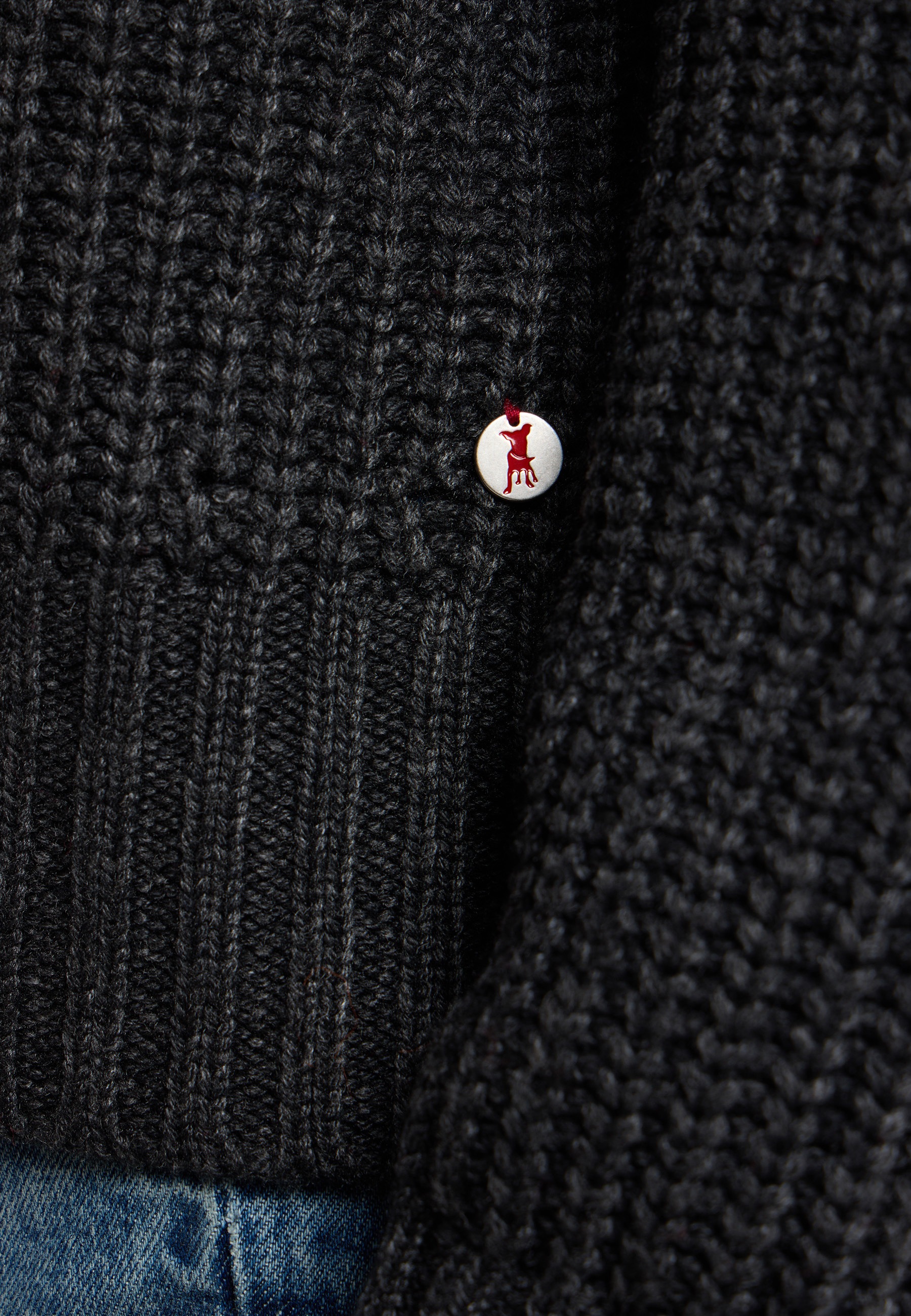 Frieda & Freddies Strickpullover »Pullover«, mit dezenten Farbdetails