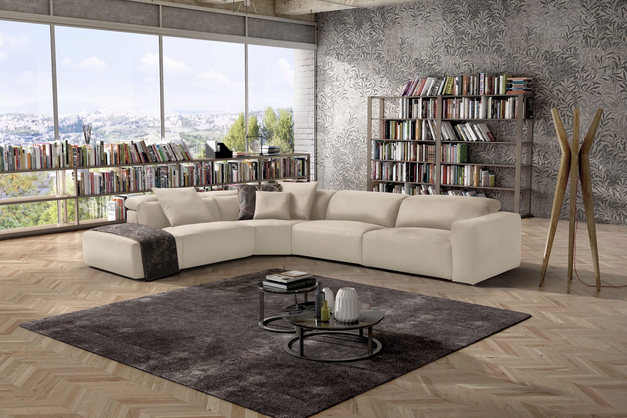 Egoitaliano Ecksofa "Beverly, extravangantes Designsofa mit erstklassigem S günstig online kaufen
