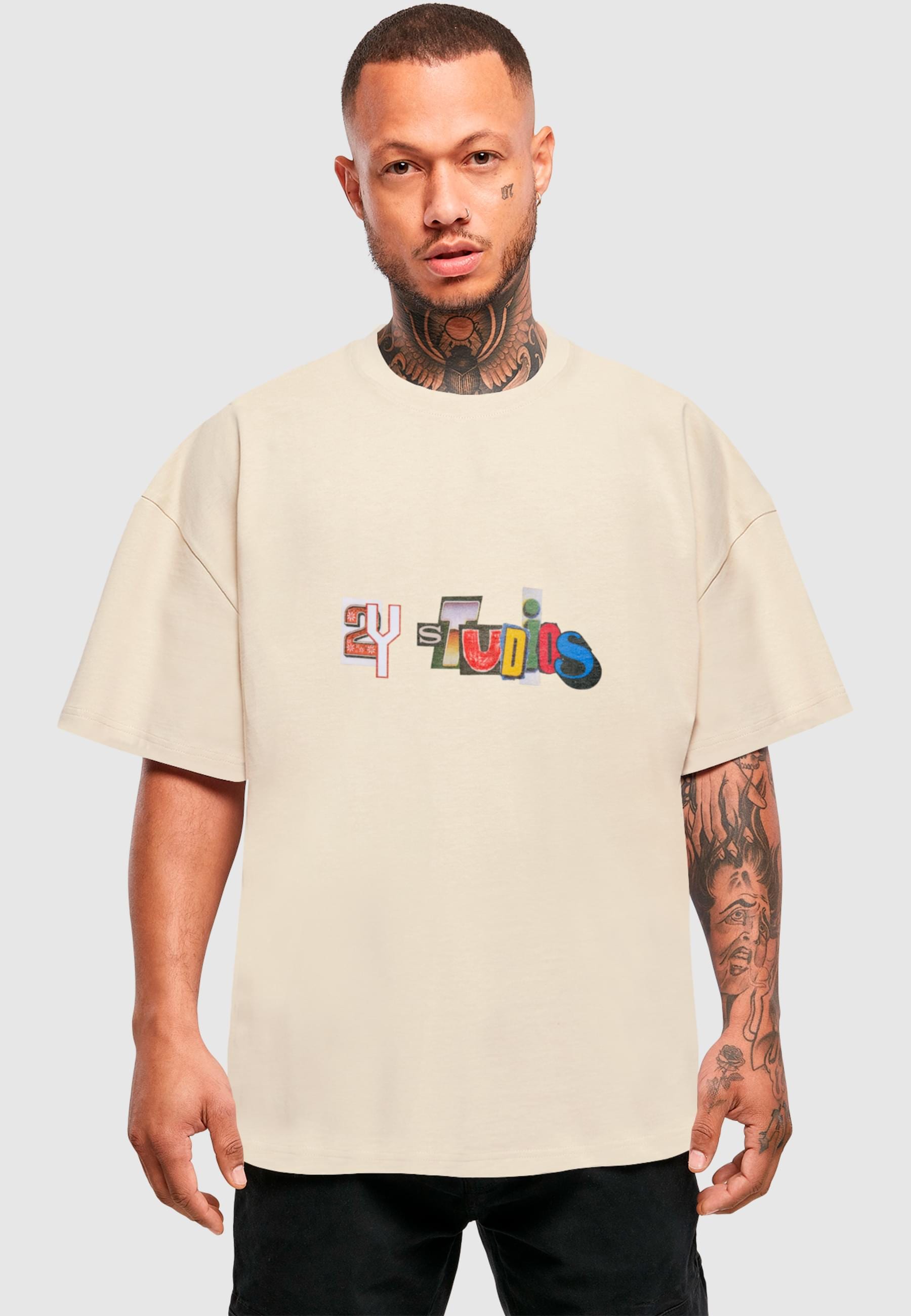 2Y Studios T-Shirt »2Y Studios RANSOM NOTE LOGO ULTRA HEAVY TEE« 1 Stk. tlg.