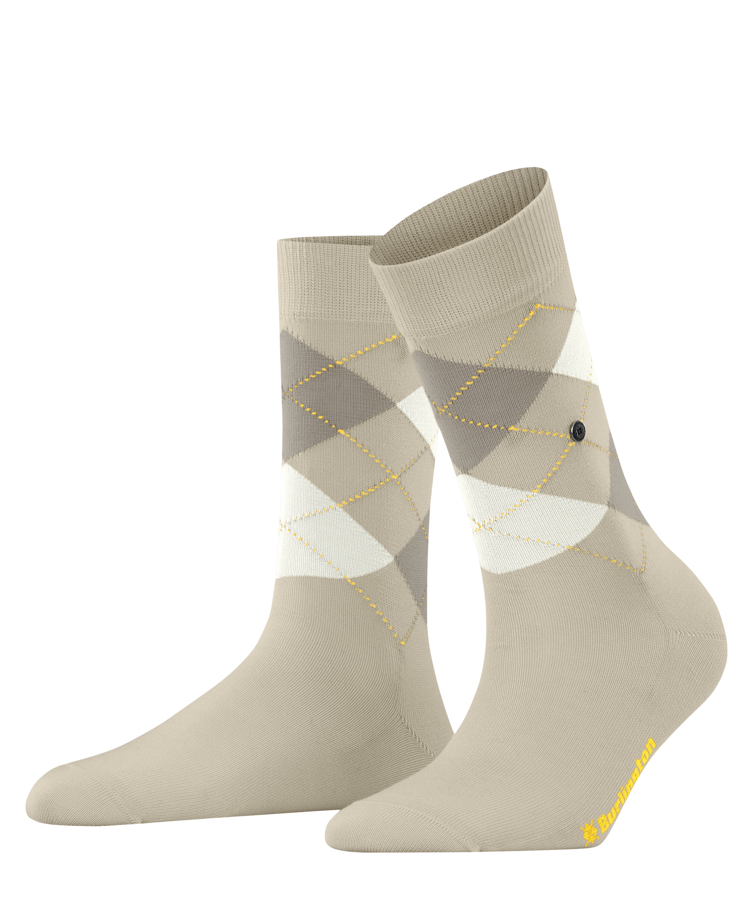 Burlington Socken »Covent Garden« Einheitsgröße 36-41,  Argyle-Muster, Burlington-Clip