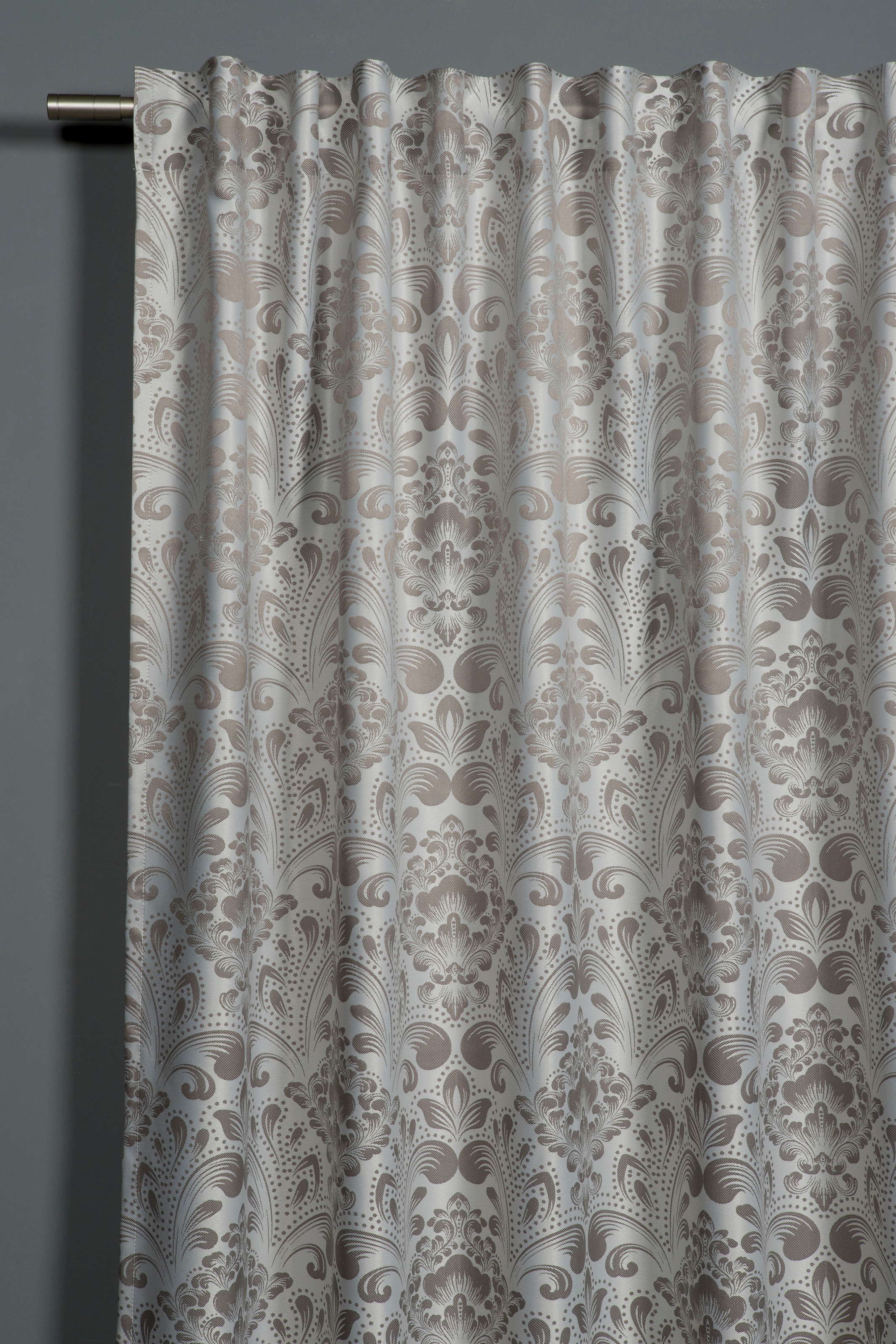 Sehlbach Gardine "Schal Jacquard Ornamente" Schlaufen 1 Stk. tlg. mit Gardi günstig online kaufen