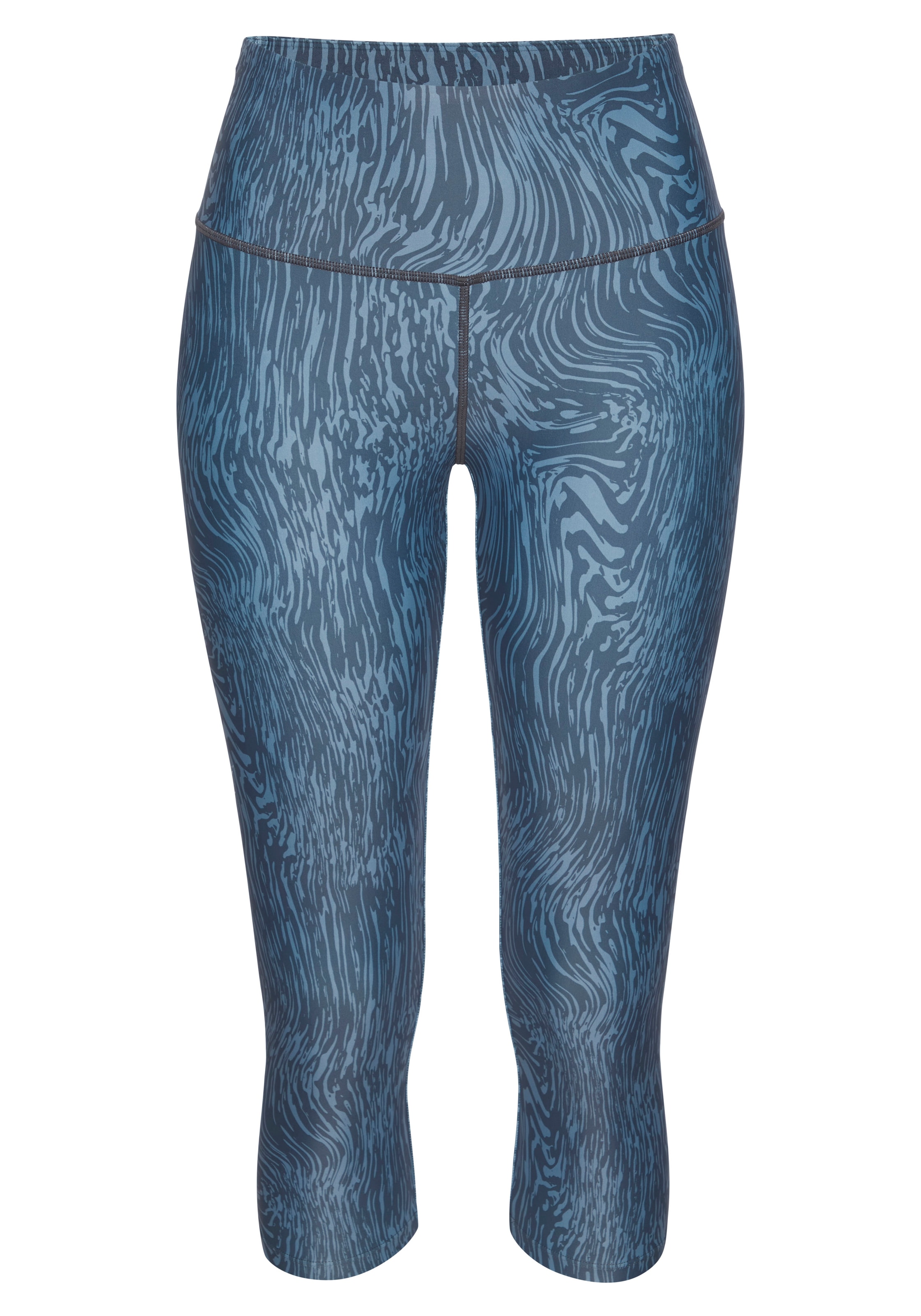 LASCANA ACTIVE Caprihose, mit gemustertem Druck