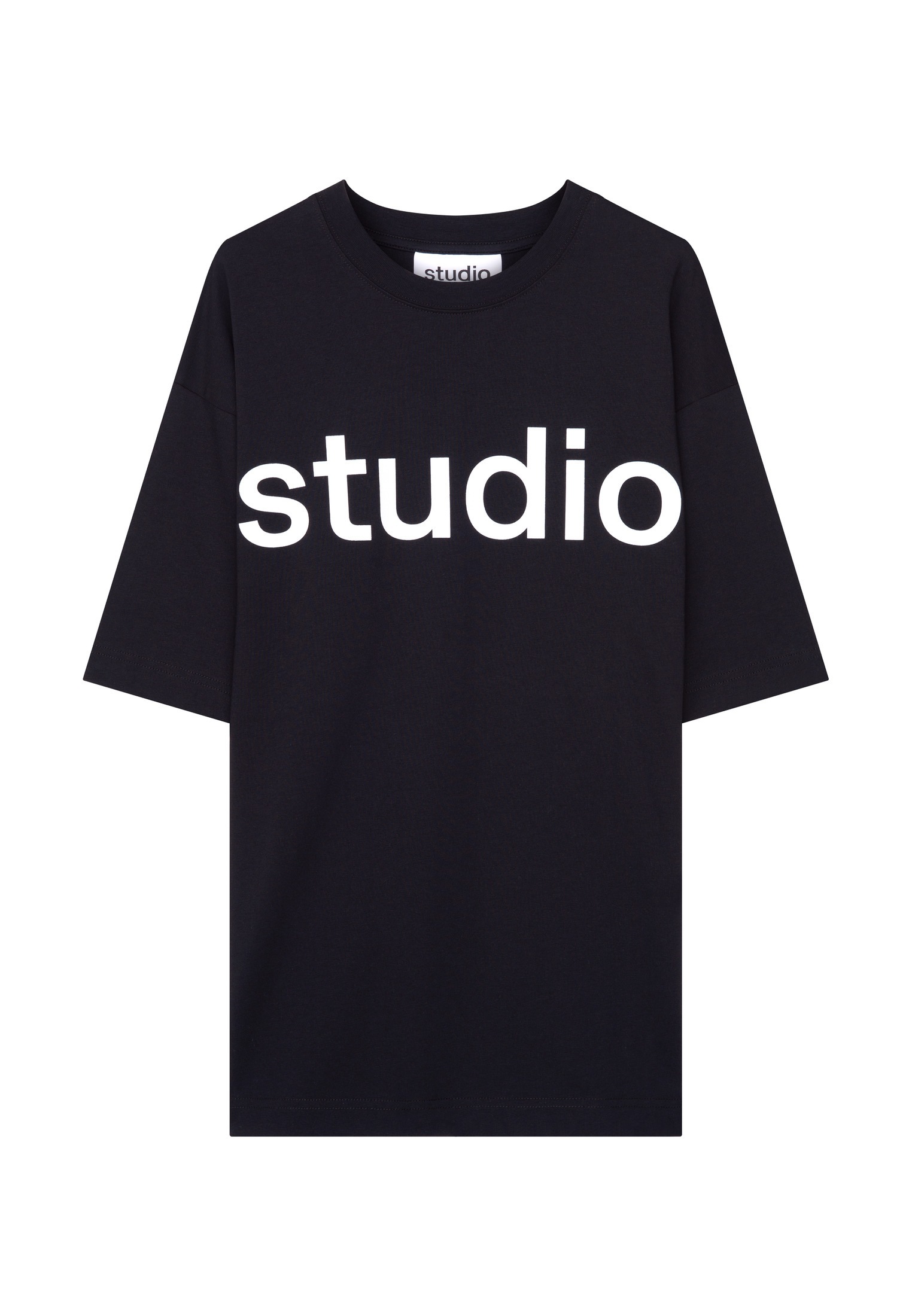 studio seidensticker T-Shirt »Studio«, 1/2 Rundhals