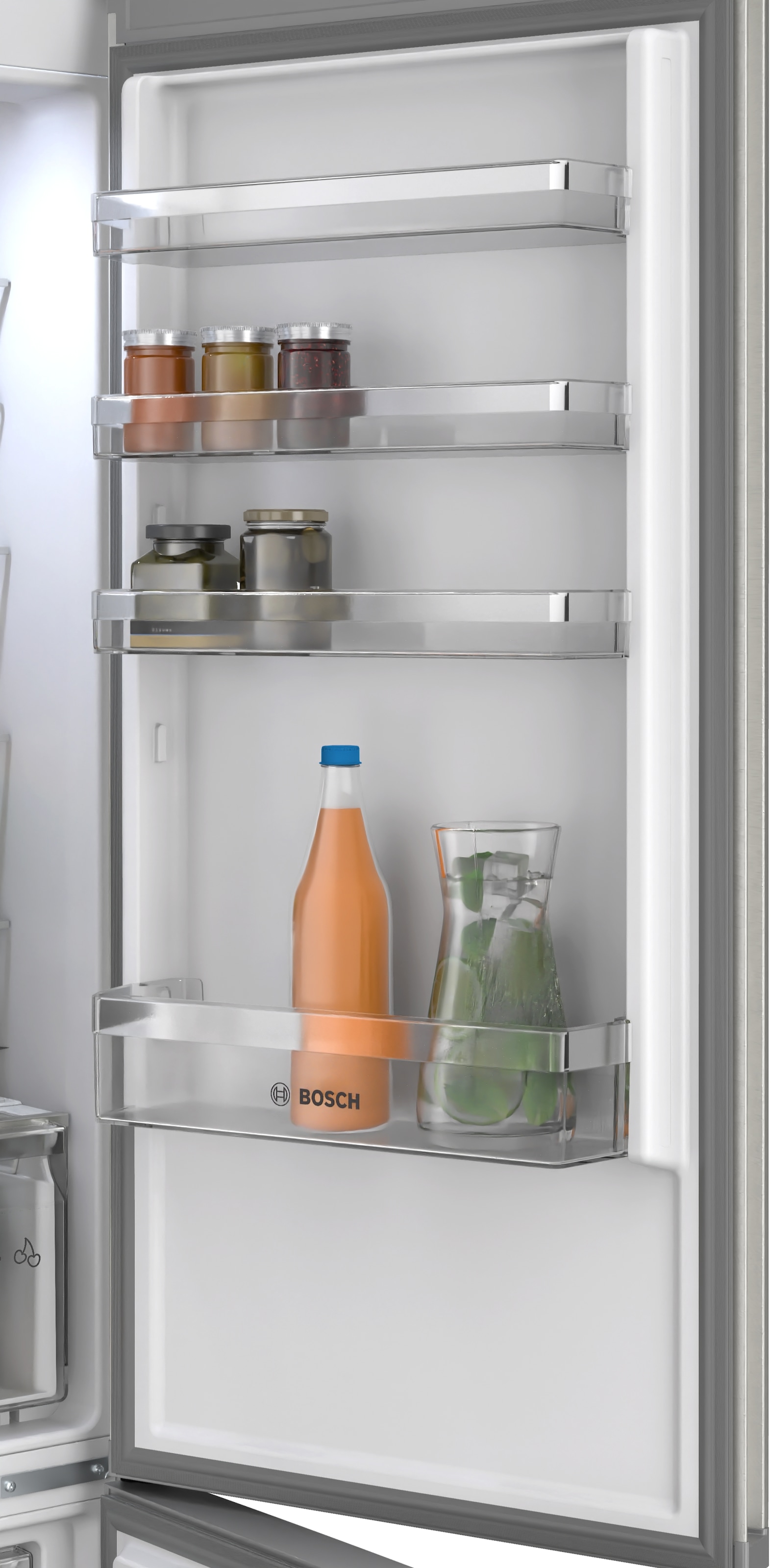 BOSCH Kühl-/Gefrierkombination Serie 4 »KGN392I1F«