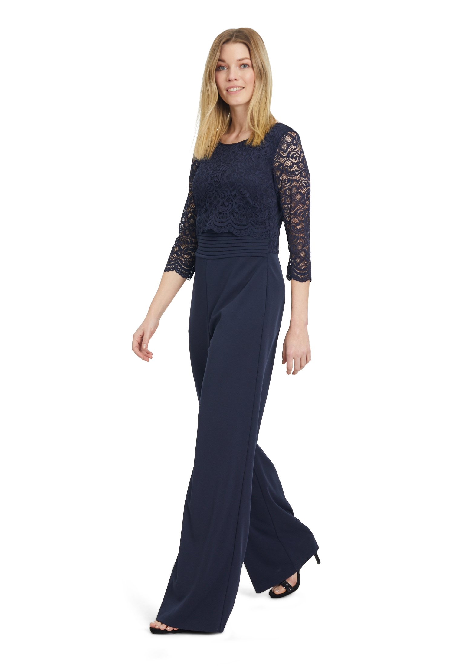 Vera Mont Overall »Vera Mont Jumpsuit mit Spitze«, (1 tlg.), Spitze