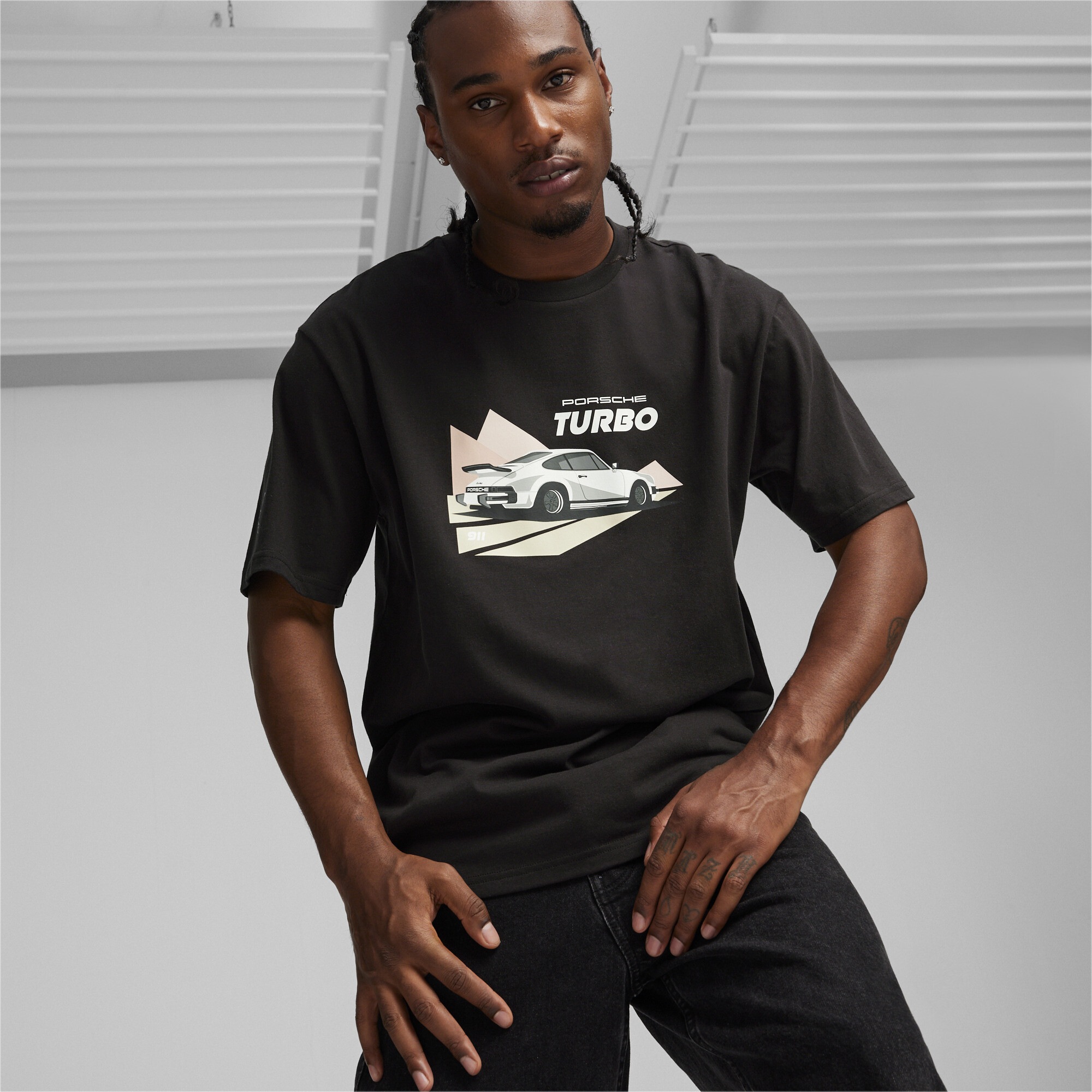 PUMA T-Shirt »Porsche Legacy 911 Motorsport T-Shirt mit Grafik Herren«