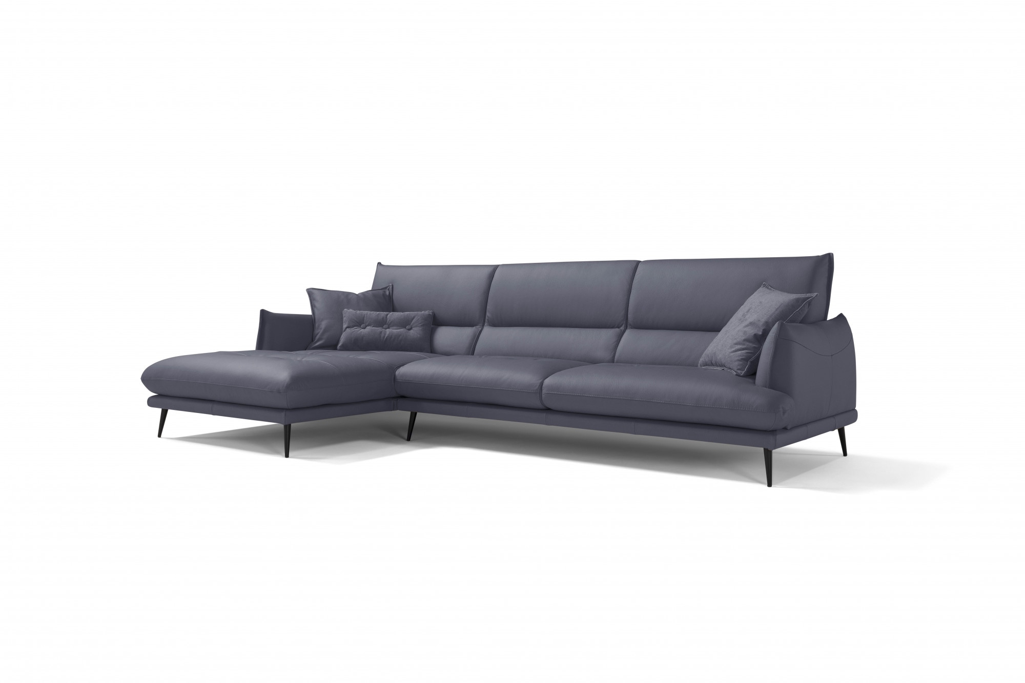 Egoitaliano Ecksofa "FUNNY, hochwertiges & aktuelles Design, bequeme Rückenlehne, L-Form" hochwertiger Sitzkomfort, L-Form