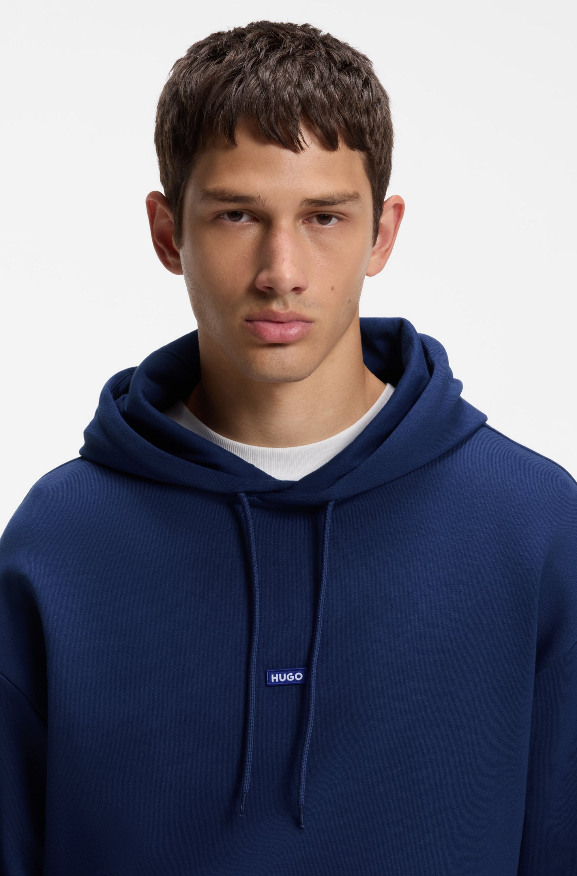 HUGO Sweatanzug »Nalonso« 2, 2 Regular Fit, Reine Baumwolle, HUGO-Label
