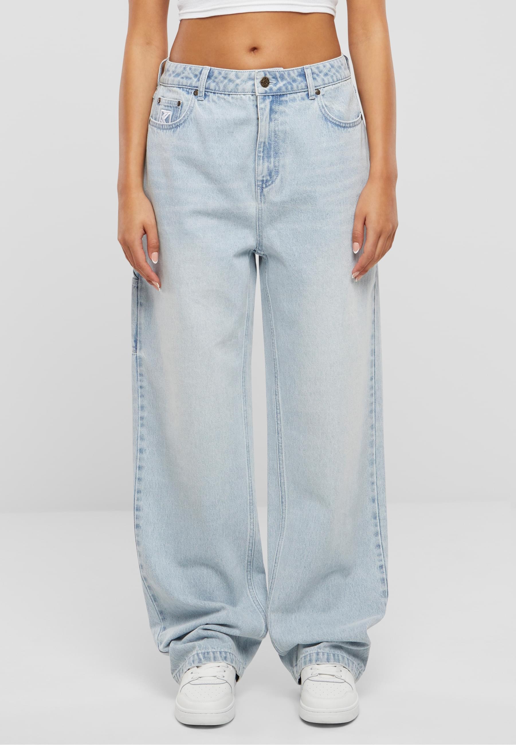 Karl Kani Bequeme Jeans »Karl Kani Damen Karl Kani OG Baggy Workwear Denim«