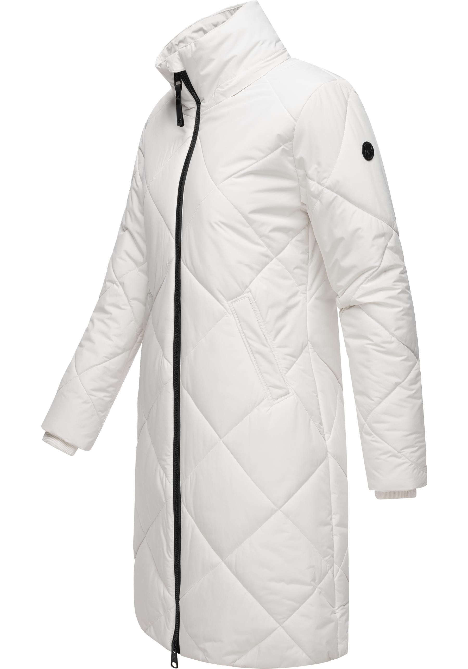 Ragwear Steppmantel »Rebela«, stylischer Winterparka mit abnehmbarer Kapuze