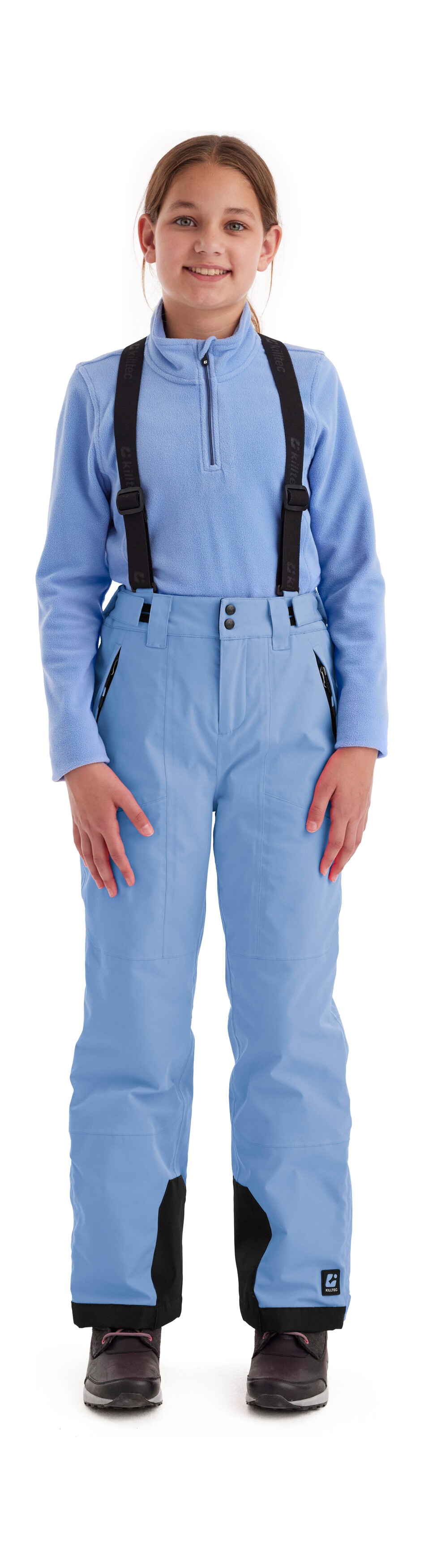 Thumbnail - Killtec Skihose "Girls Skihose 242" Wasserdicht, atmungsaktiv, abnehmbare Träger, rutschfester Schneefang