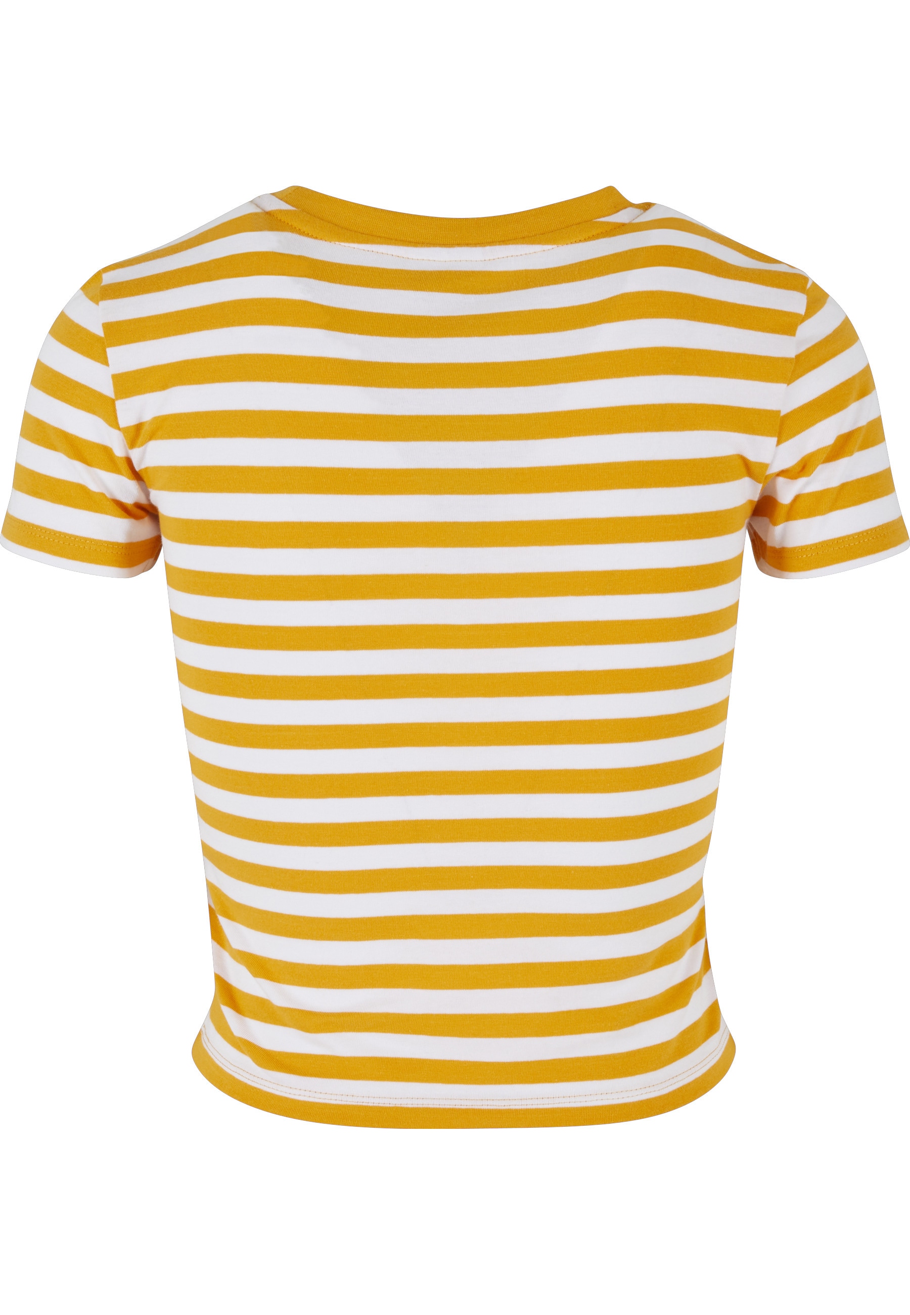 URBAN CLASSICS T-Shirt »Urban Classics Damen Ladies Short Striped Tee« 1 Stk.