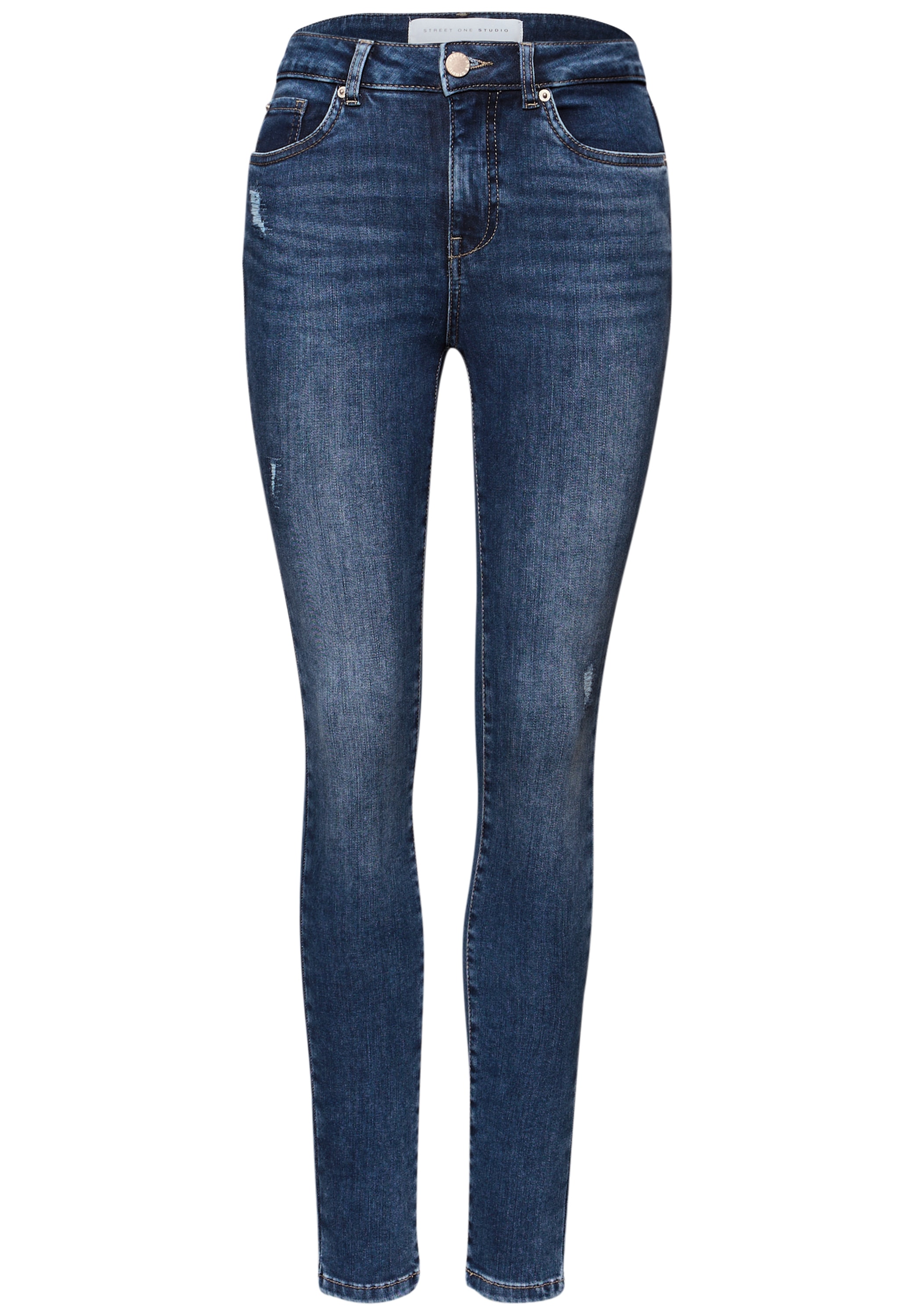 STREET ONE STUDIO Skinny-fit-Jeans 5-Pocket-Style