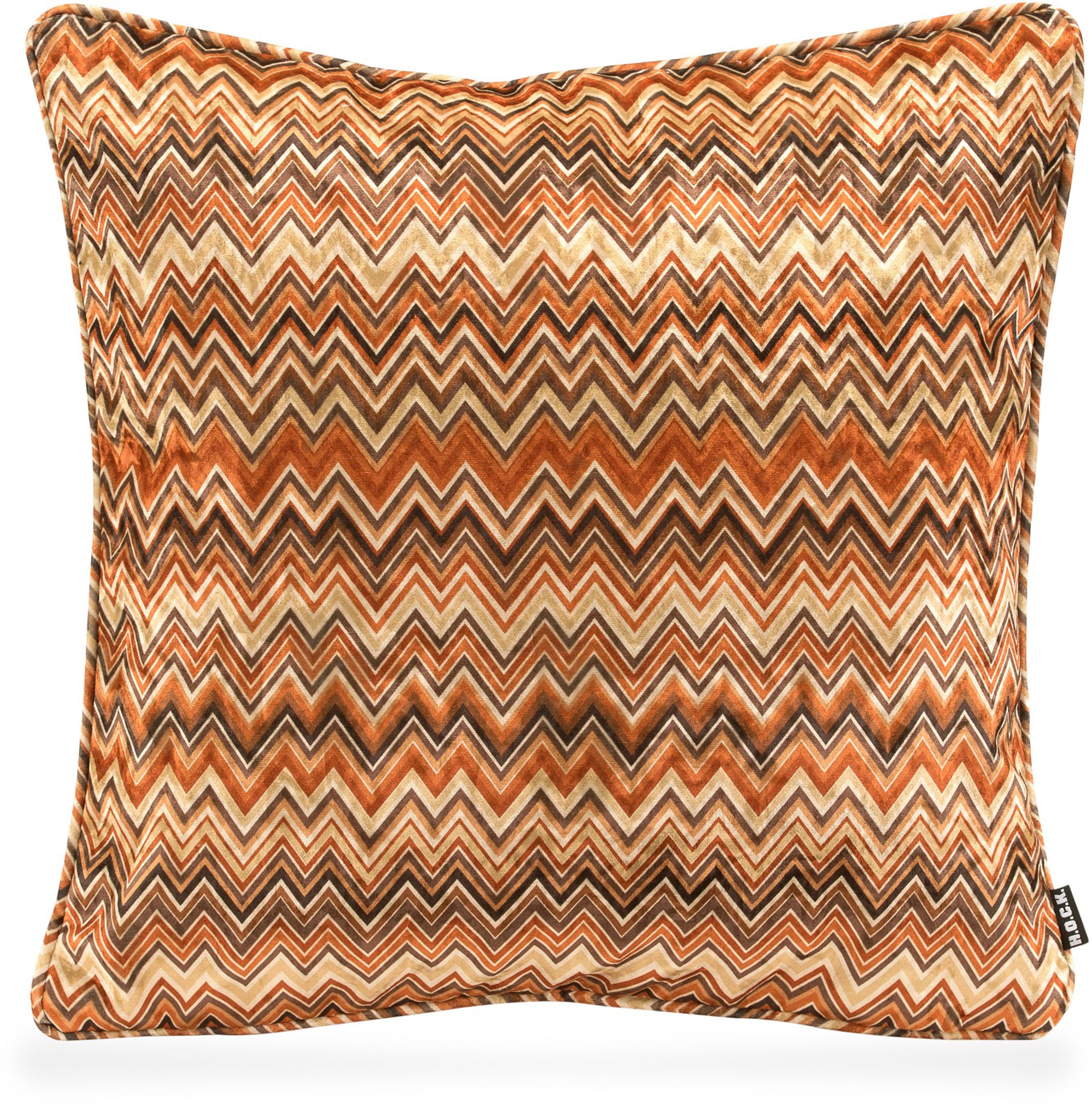 H.O.C.K. Dekokissen "Zacki" mit Zickzackmuster, Kissenhülle mit Füllung, 1 günstig online kaufen