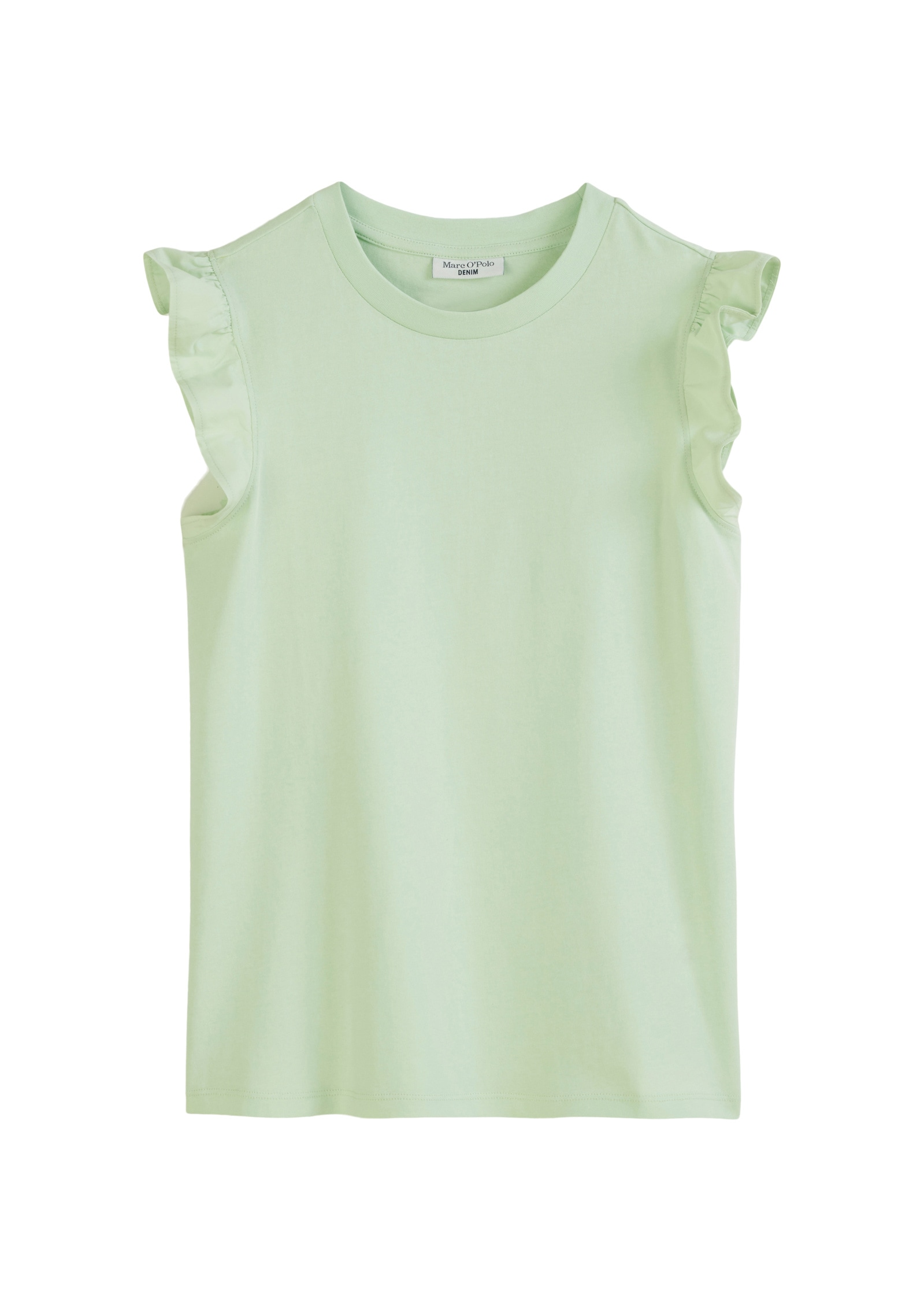 Marc O'Polo DENIM T-Shirt »aus Material-Mix«