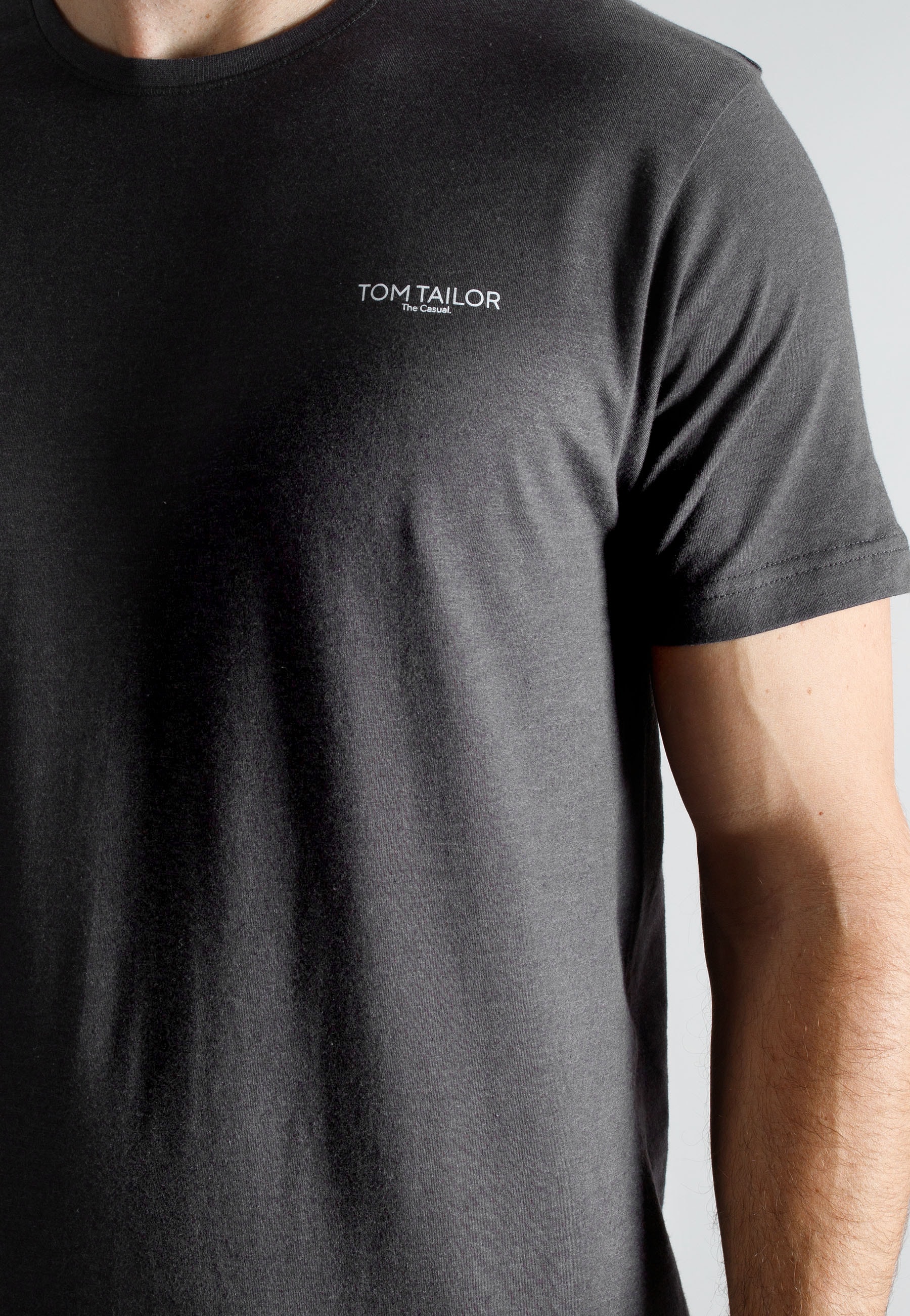 TOM TAILOR T-Shirt 3er Pack, 