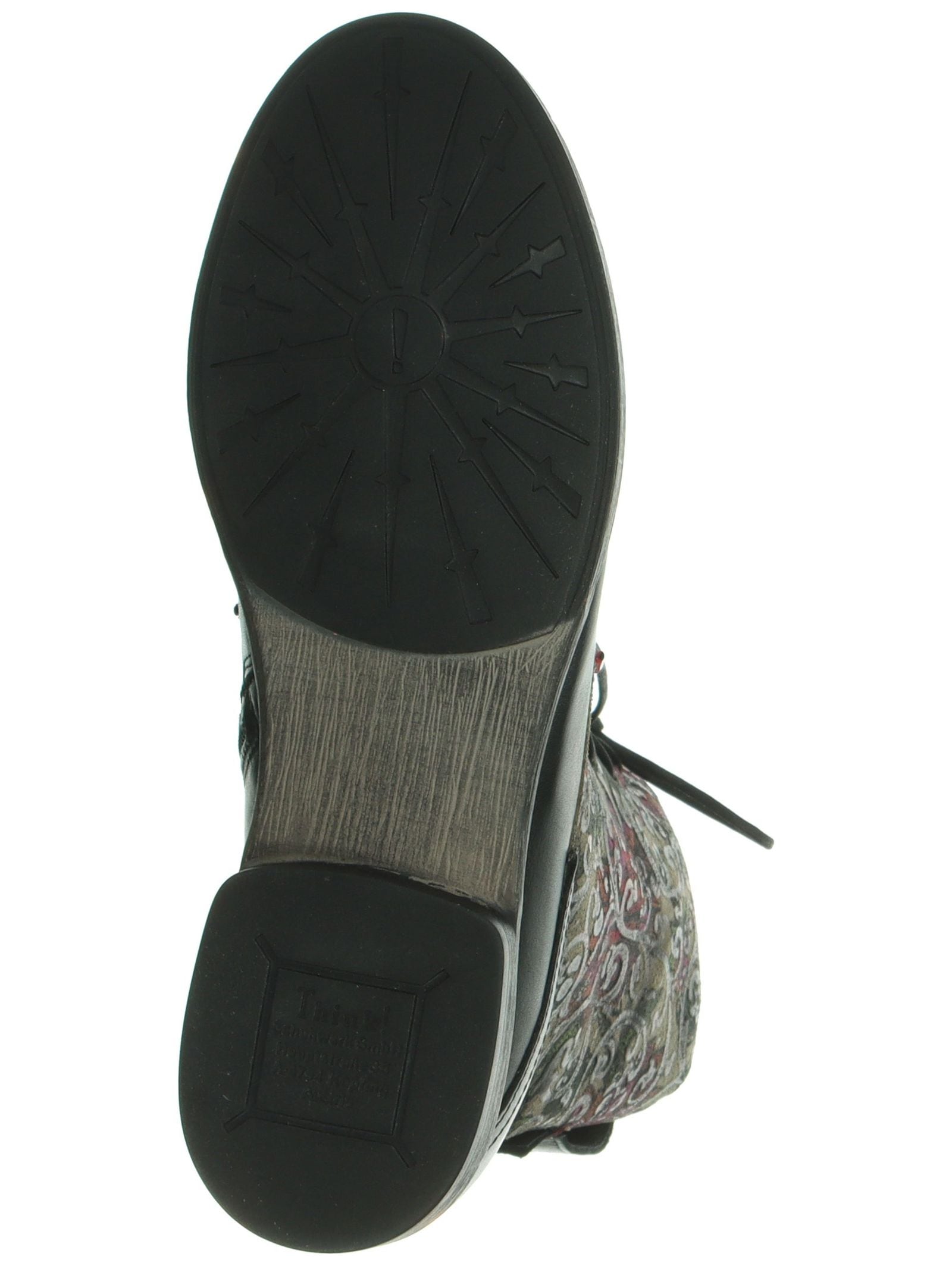 Think! Schnürstiefelette »Think! Stiefelette Leder«