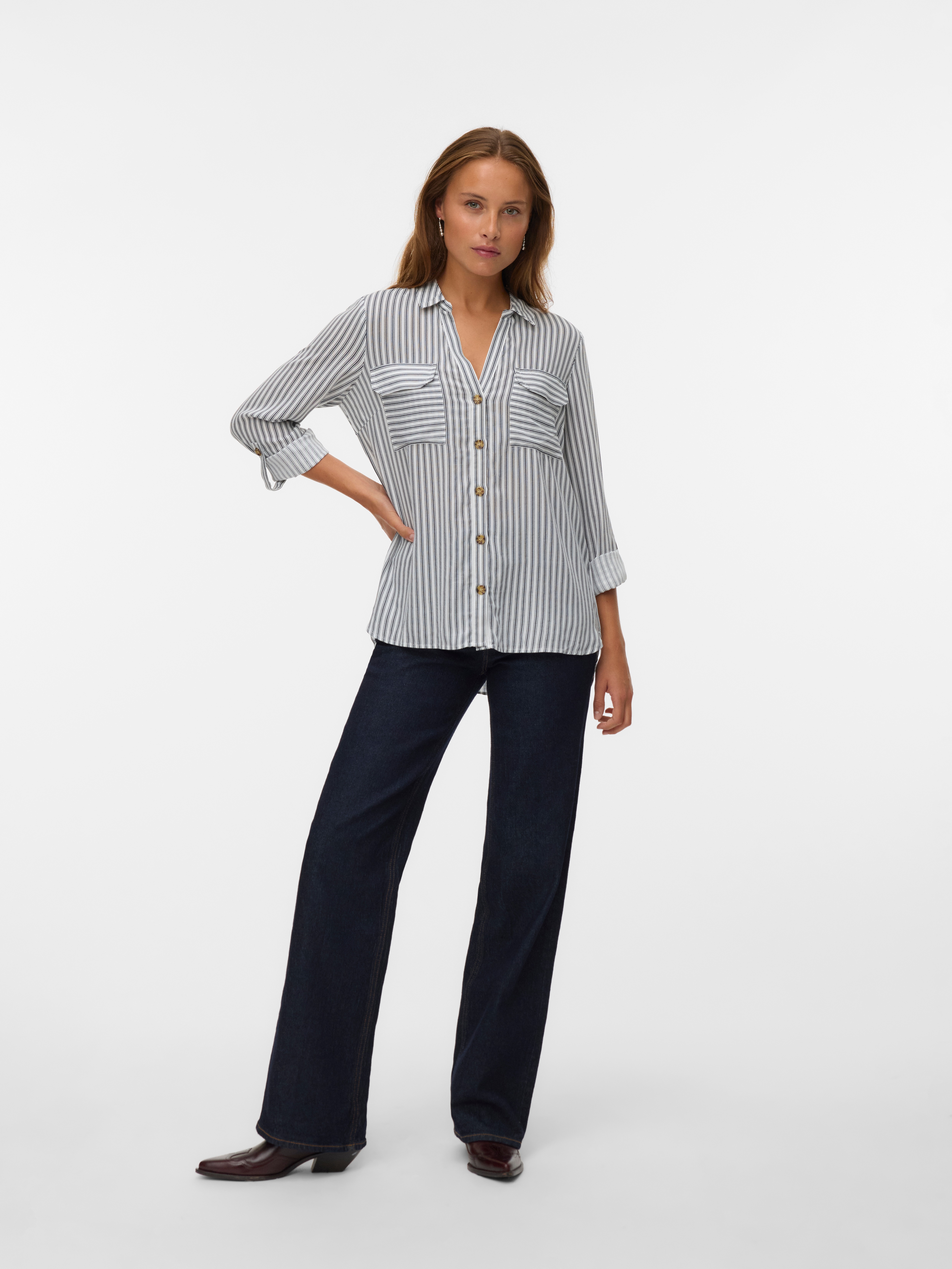 Thumbnail - Vero Moda Hemdbluse "VMBUMPY L/S SHIRT NEW WVN GA NOOS"