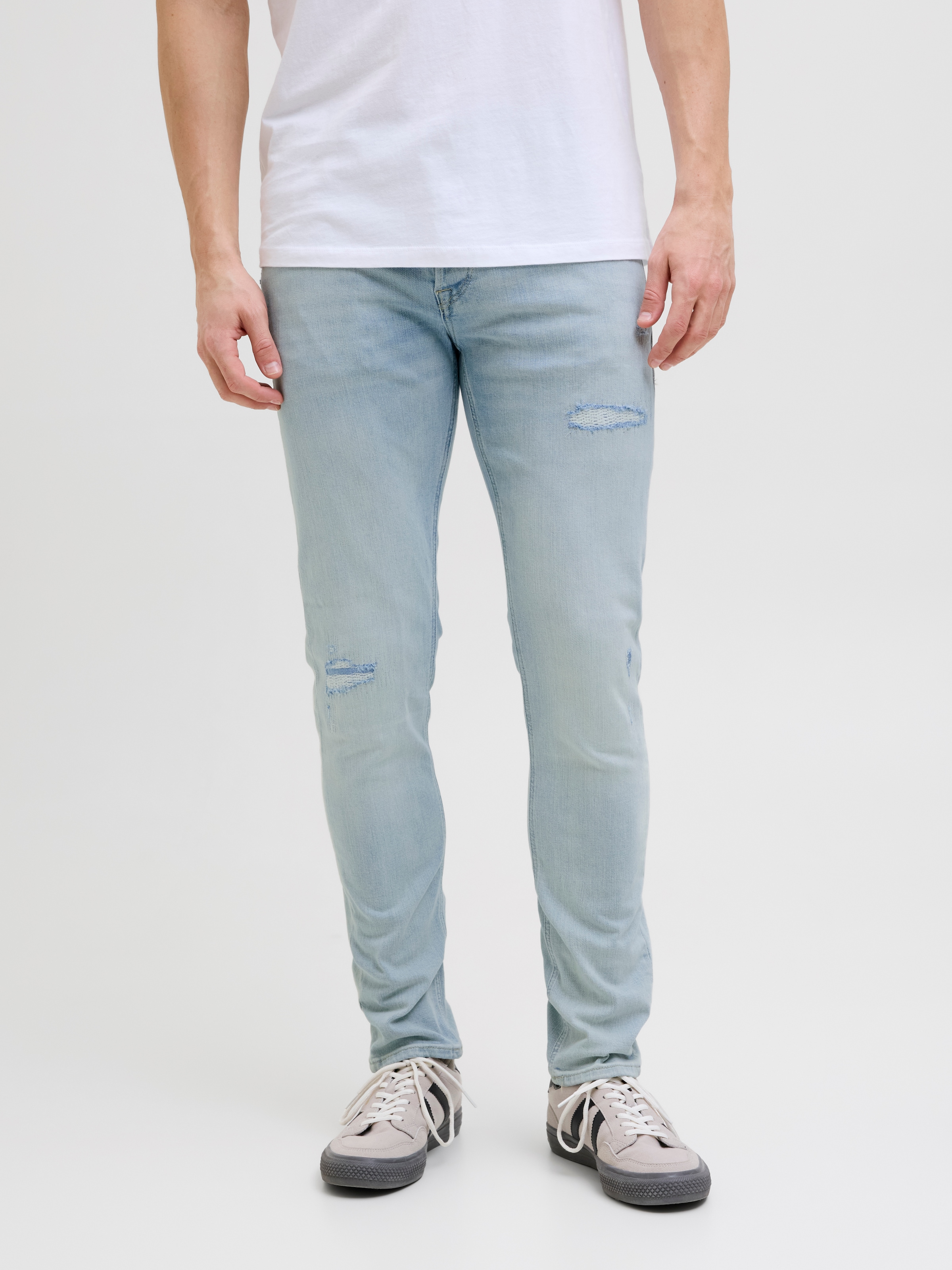 Jack & Jones Slim-fit-Jeans "JJIGLENN JJCOLE AM 672 SN" günstig online kaufen