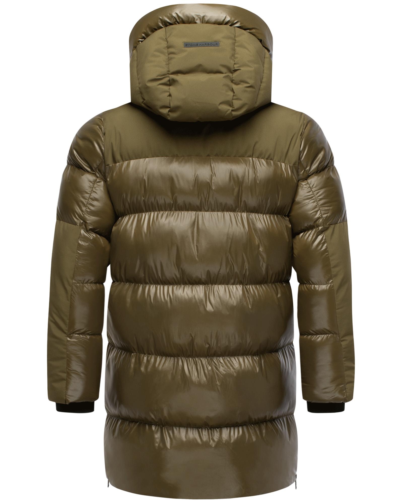 Stone Harbour Steppjacke »Nelioon XX«, mit Kapuze, Gesteppte Winterjacke mit Kapuze