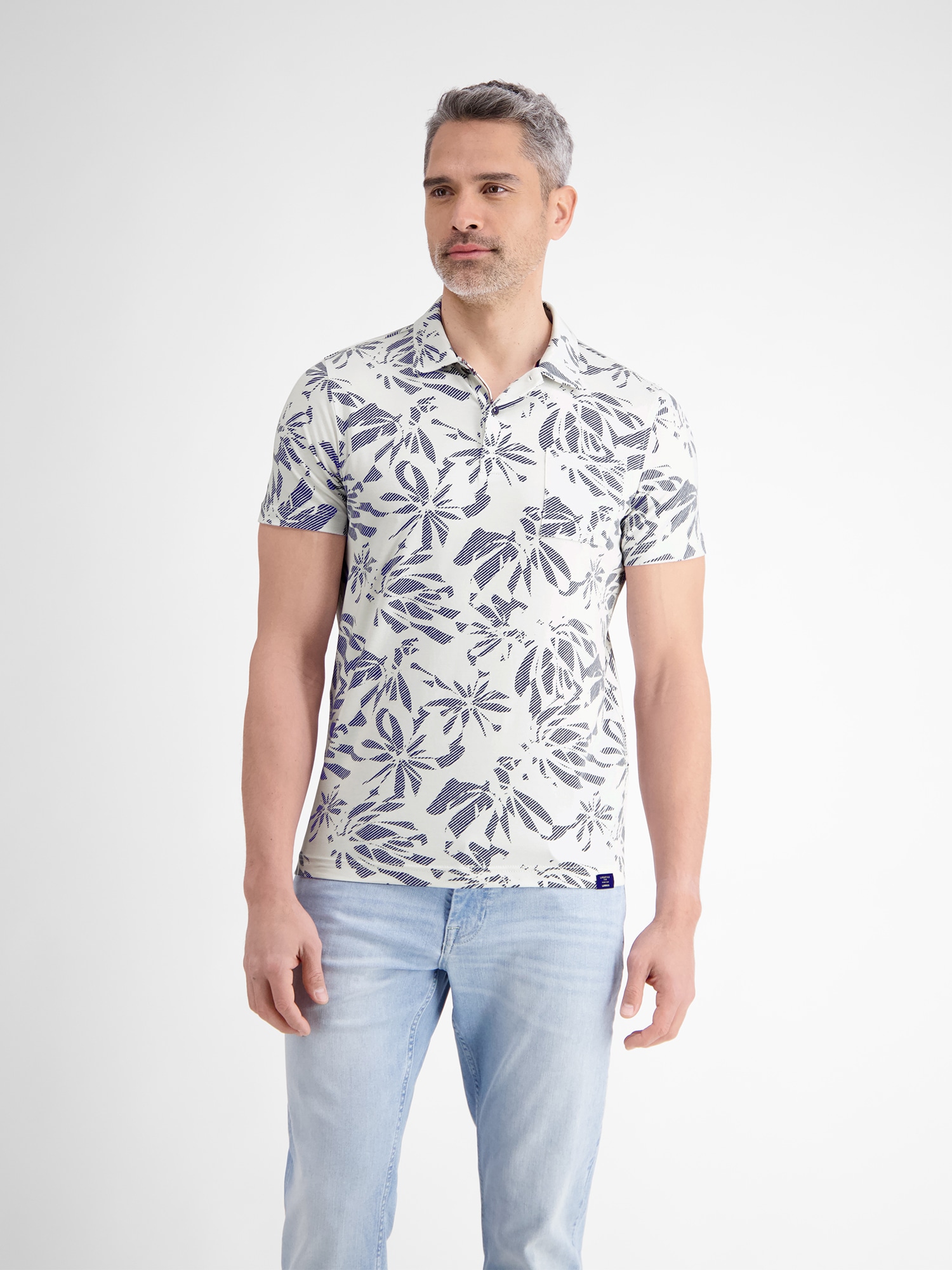 LERROS Poloshirt "LERROS Poloshirt mit Stretchanteil" günstig online kaufen